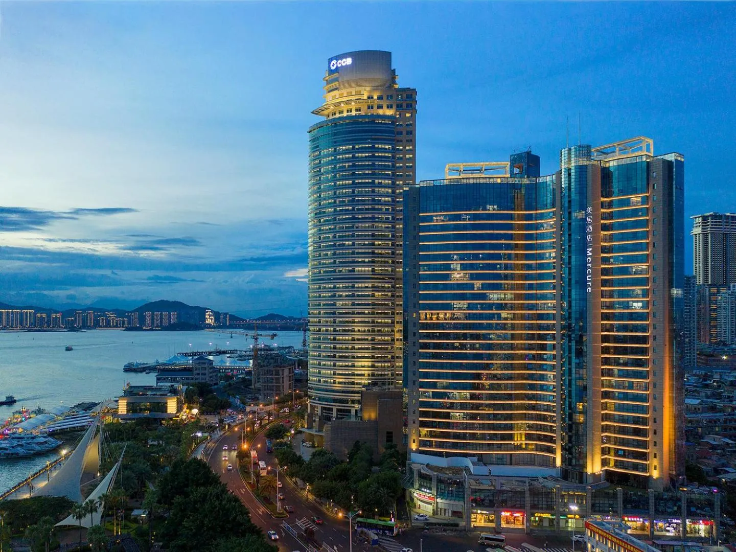 Property building in Mercure Xiamen Zhongshan Road Pedestrian Street Seaview