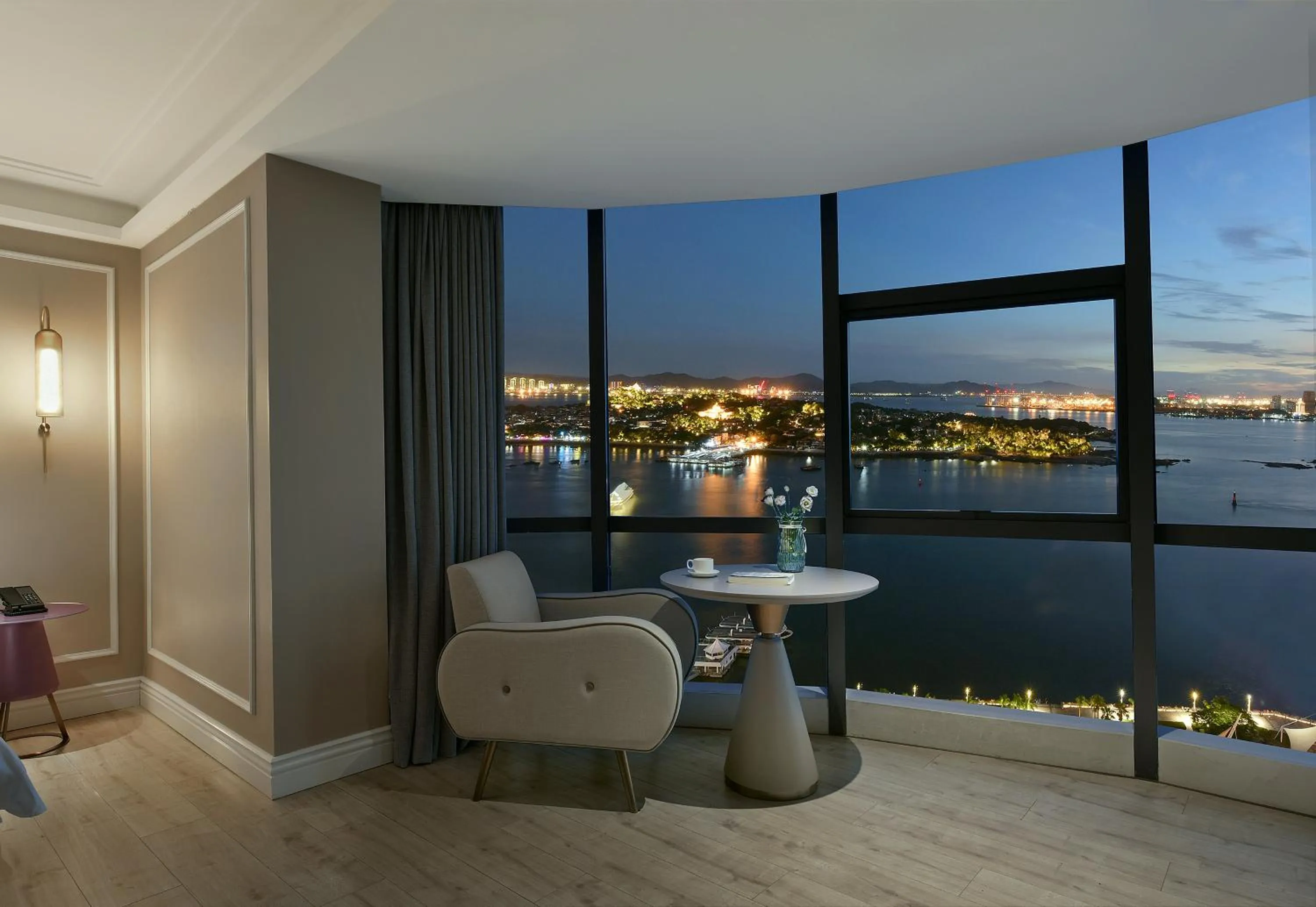 Living room in Mercure Xiamen Zhongshan Road Pedestrian Street Seaview