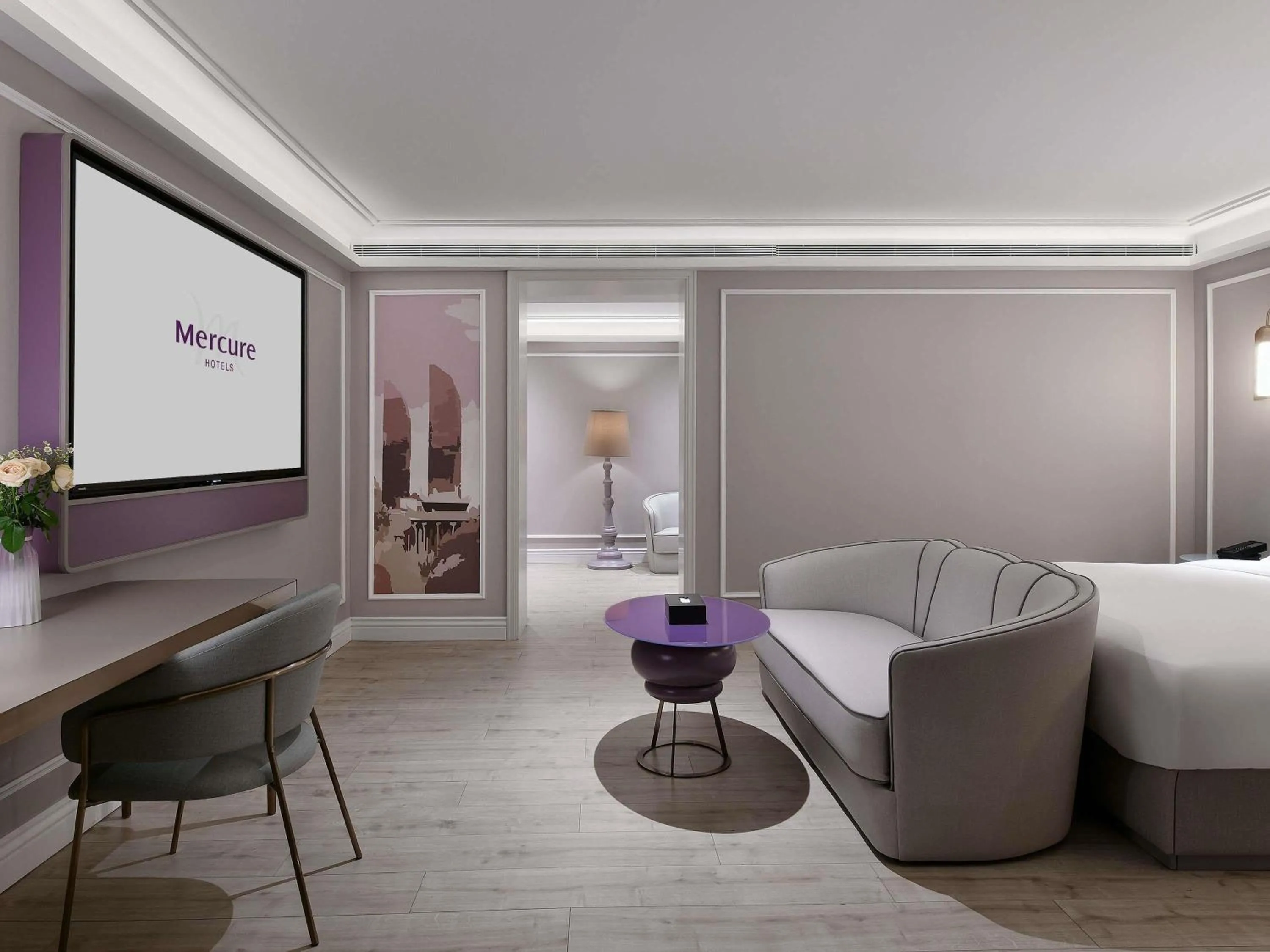 Bedroom in Mercure Xiamen Zhongshan Road Pedestrian Street Seaview