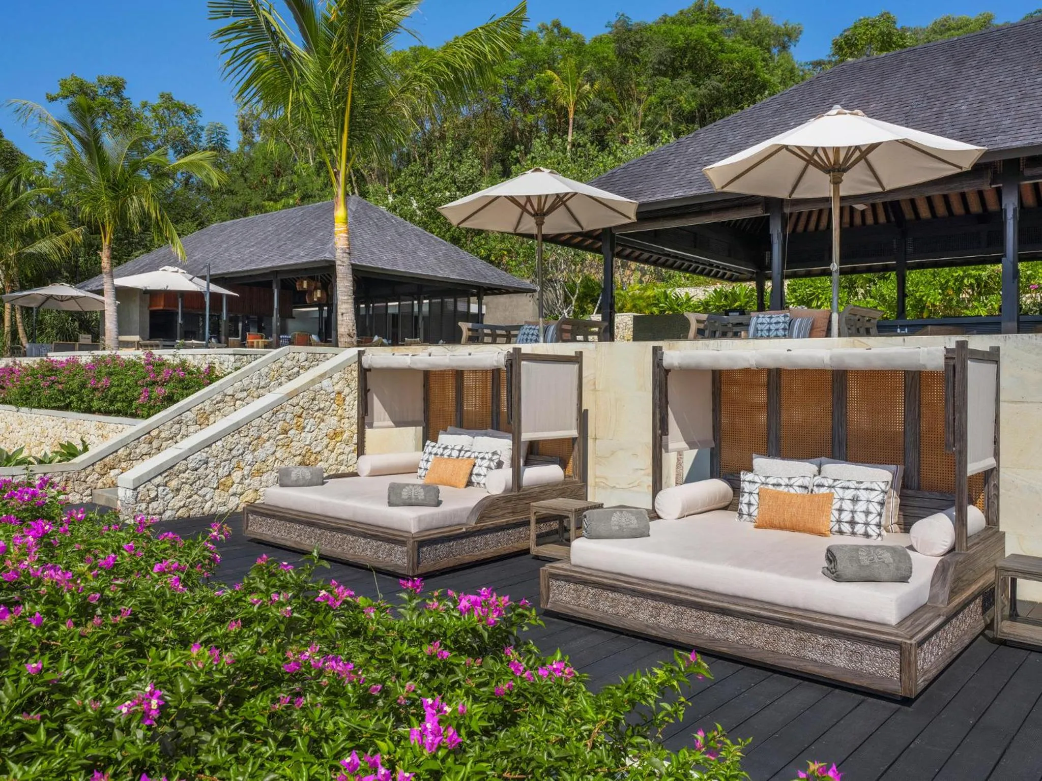 sunbed in Raffles Bali