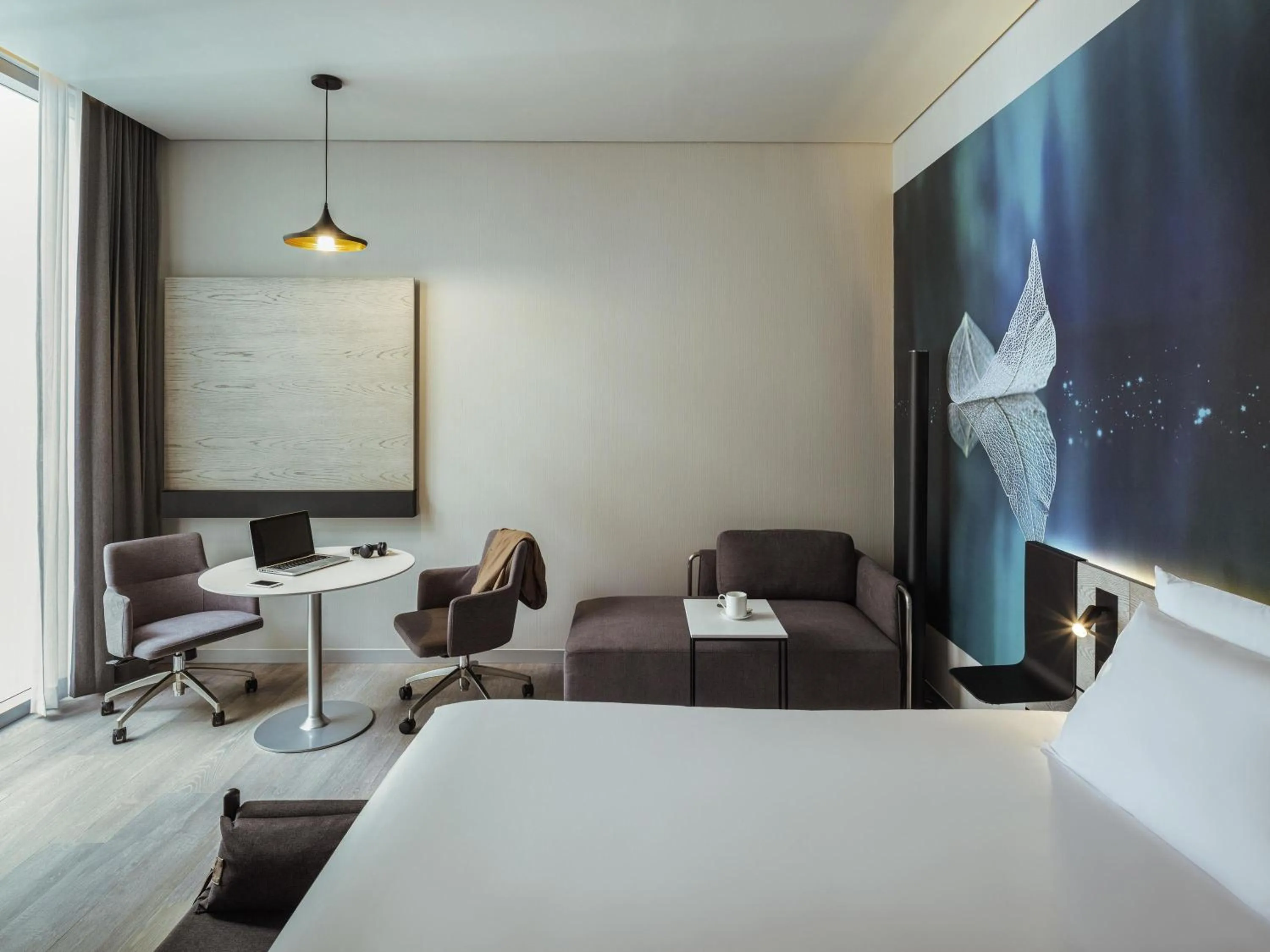 Bedroom, Bed in Novotel Mexico City Toreo