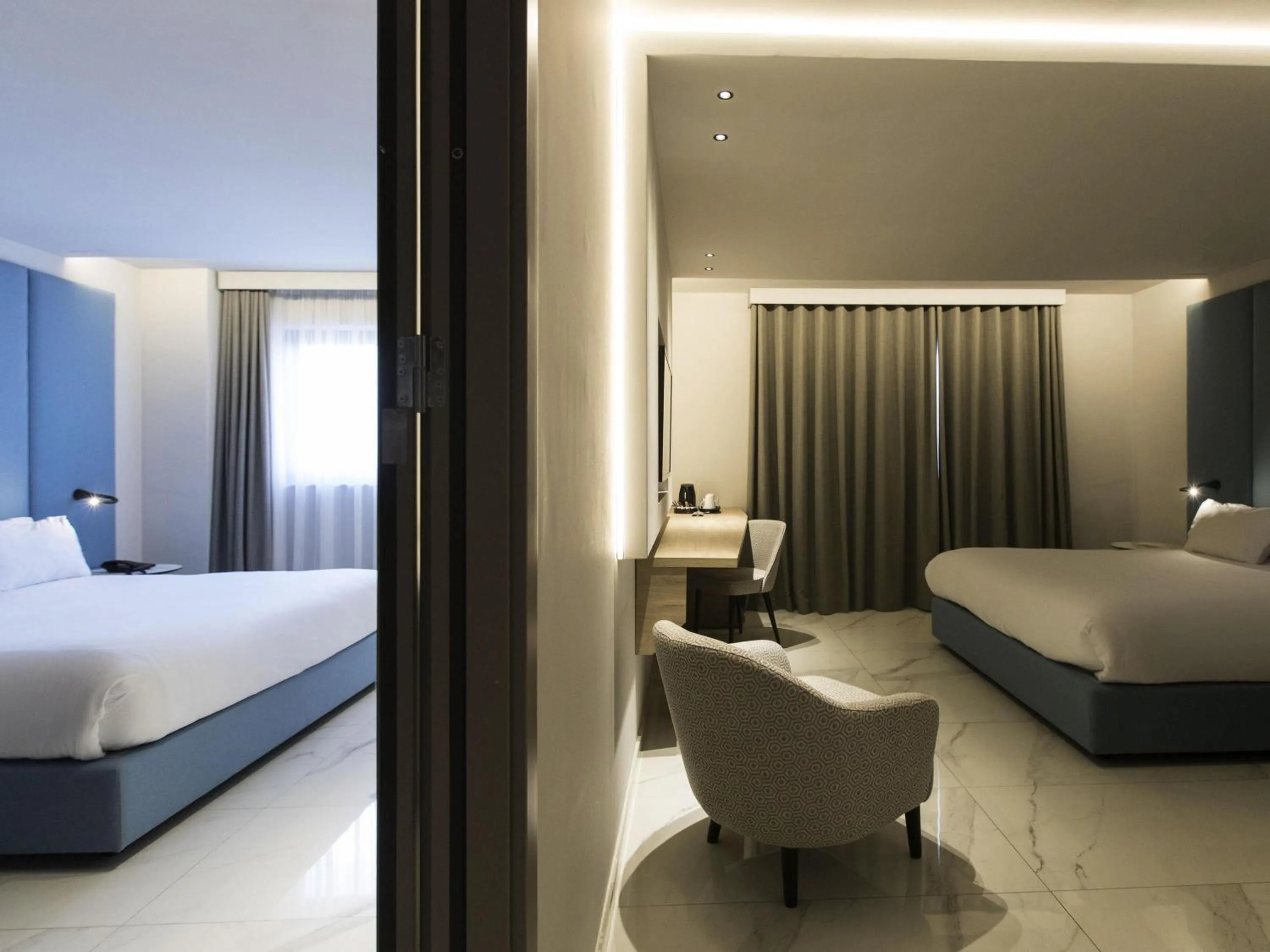 Bedroom, Bed in Mercure St. Julian's Malta