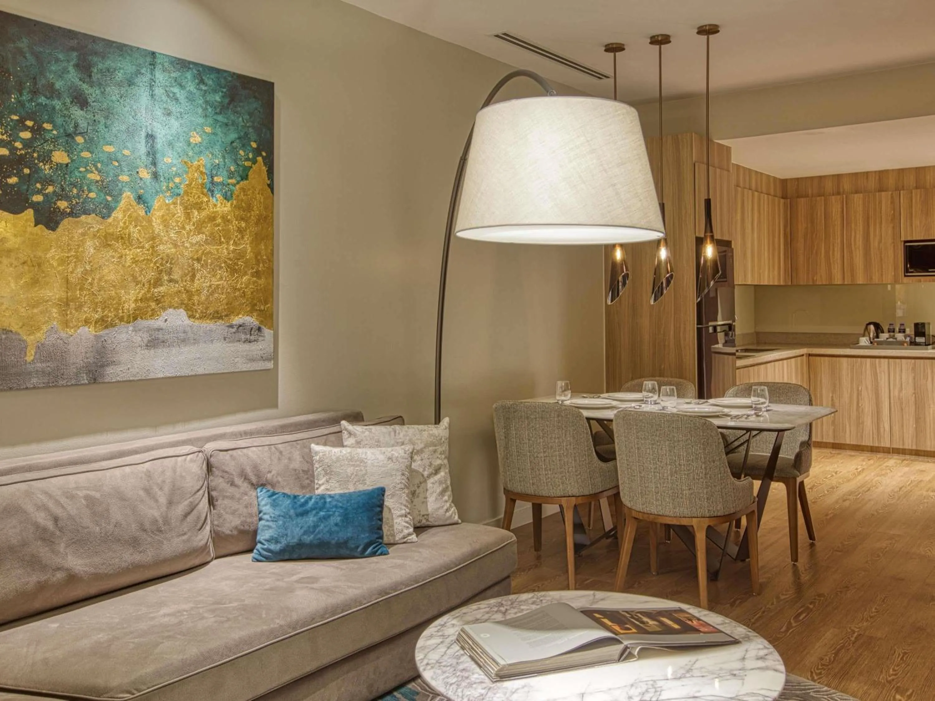 Bedroom in Novotel Suites Manila at Acqua