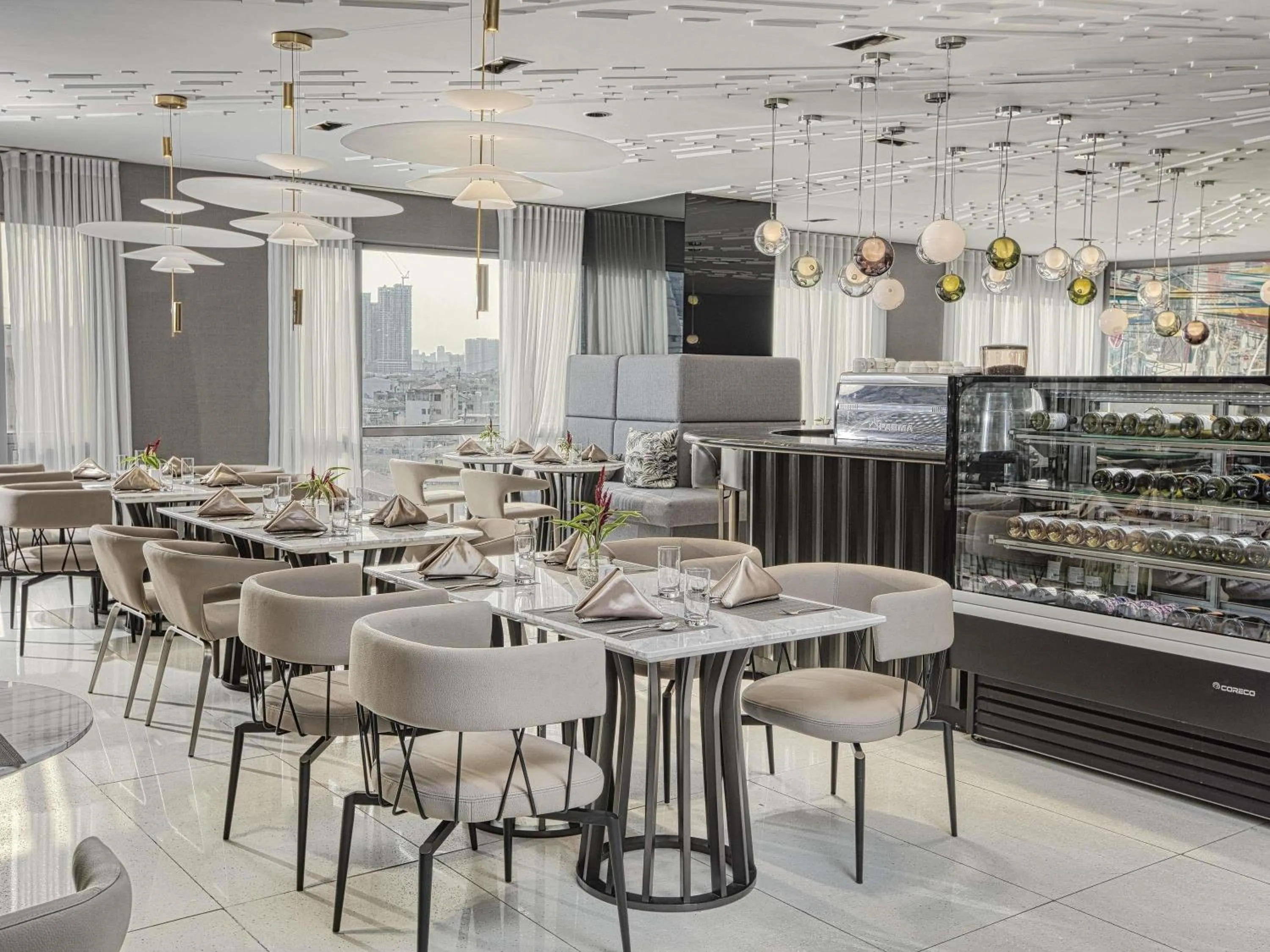 Property building in Novotel Suites Manila at Acqua