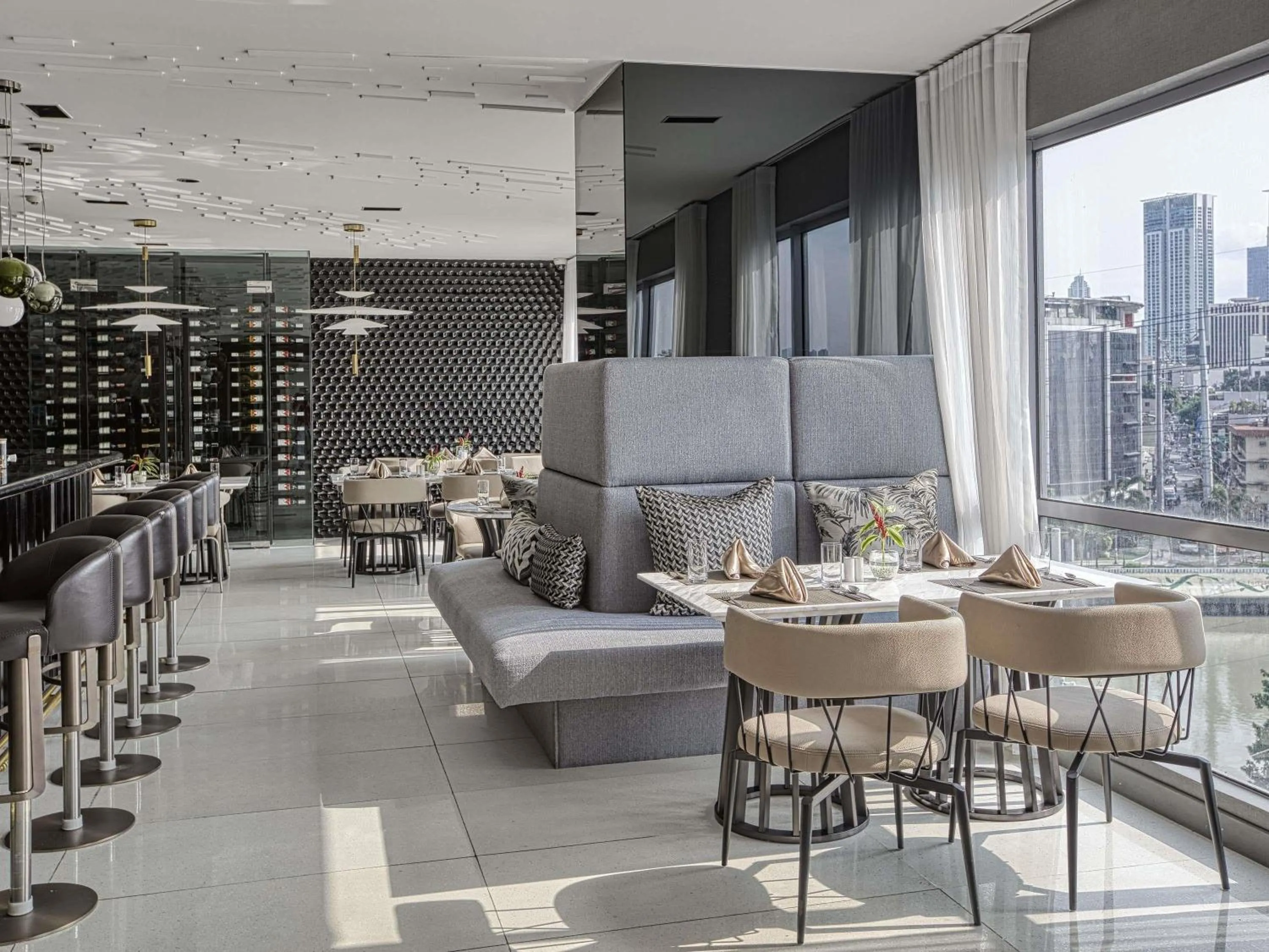 Property building in Novotel Suites Manila at Acqua