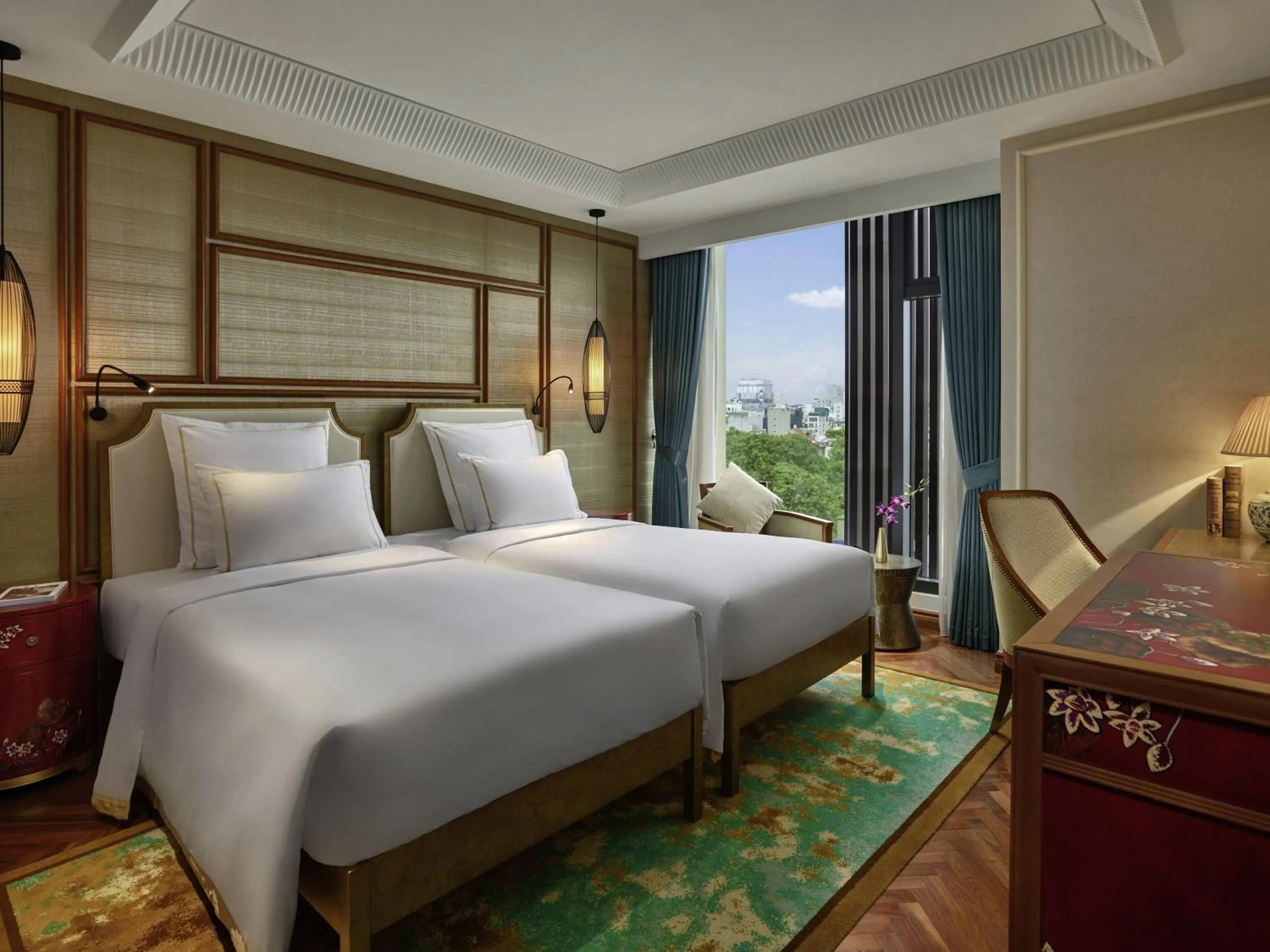 Bedroom, Bed in Grand Mercure Hanoi