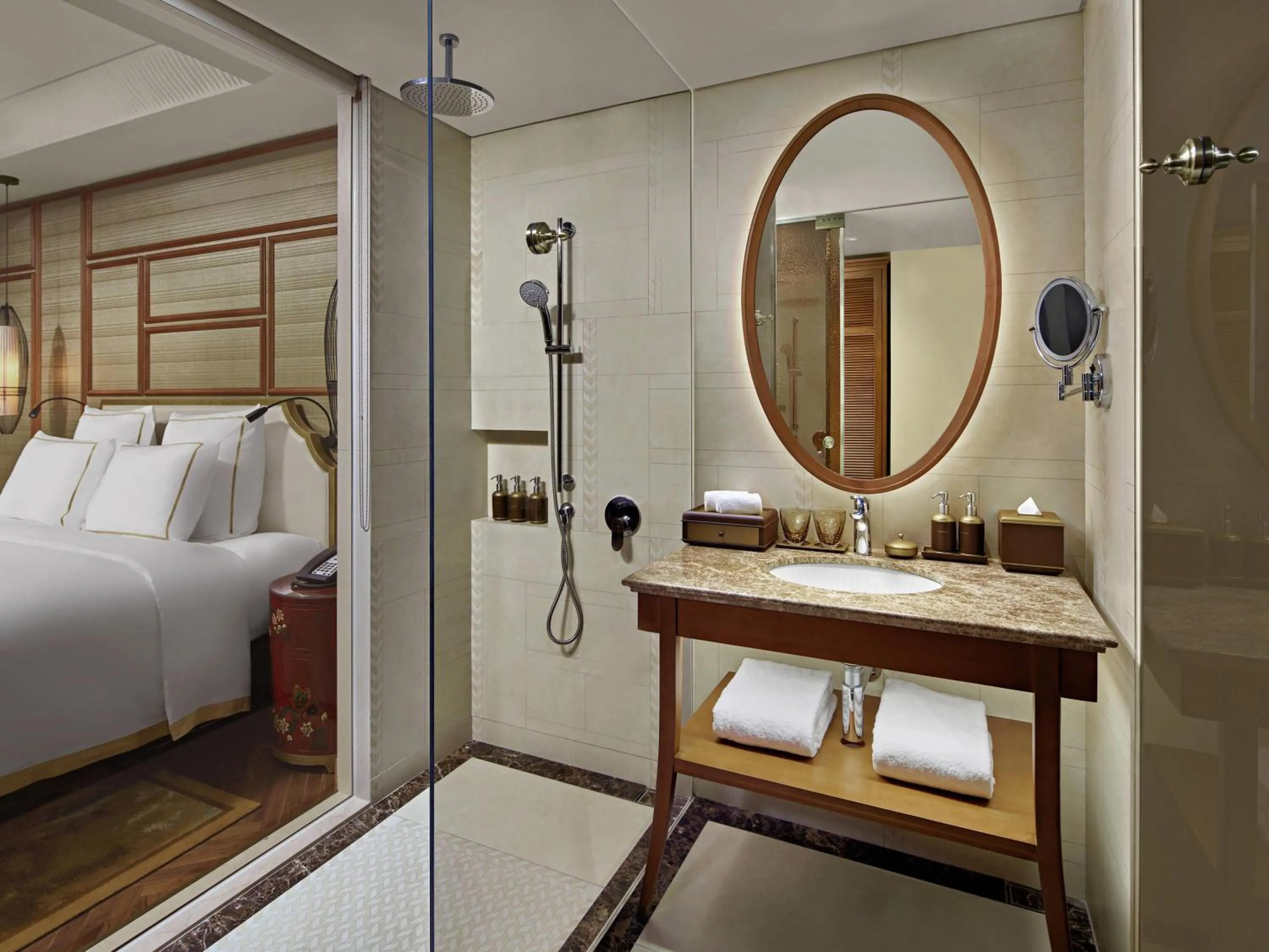 Bedroom, Bed in Grand Mercure Hanoi