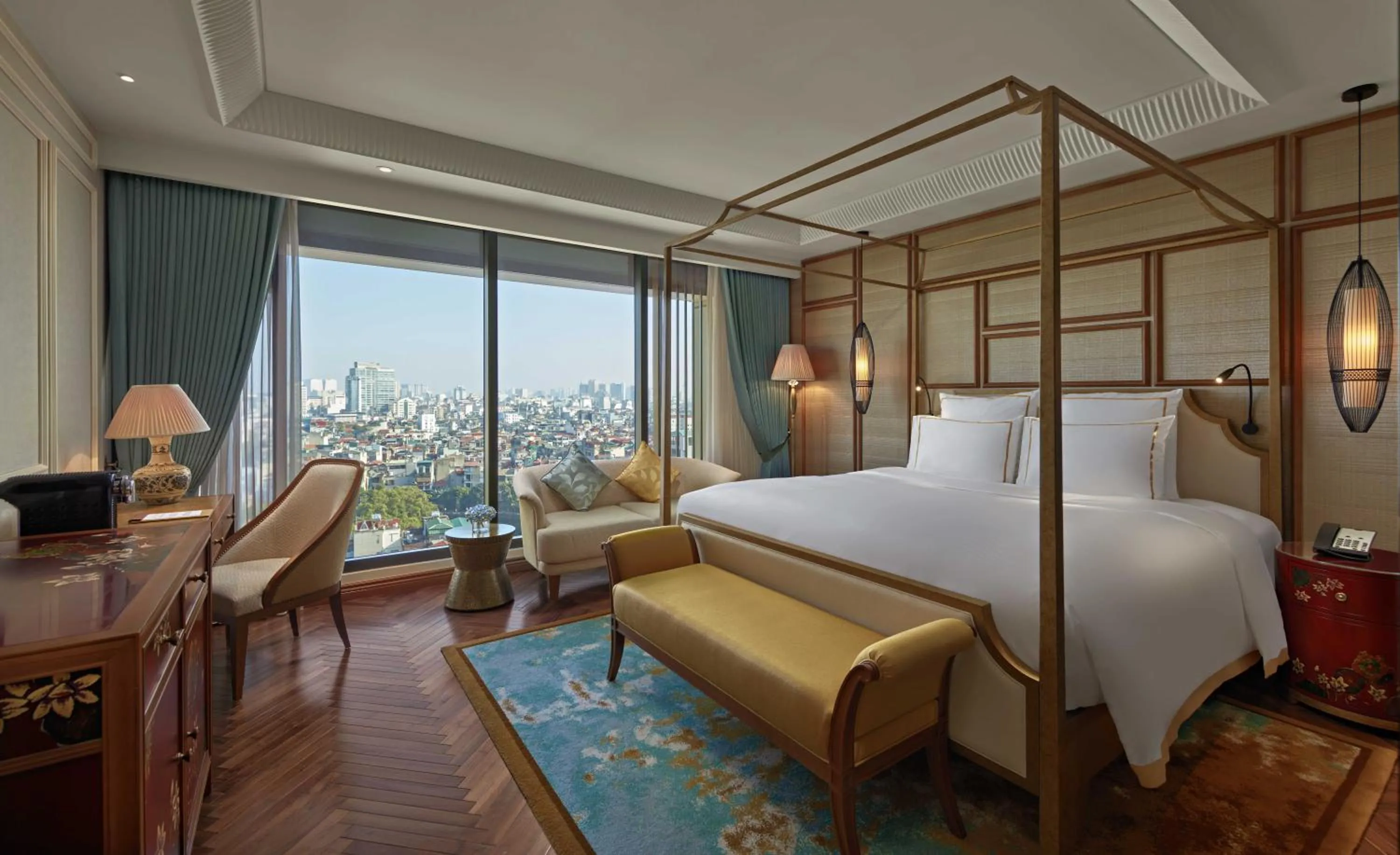 Bed in Grand Mercure Hanoi