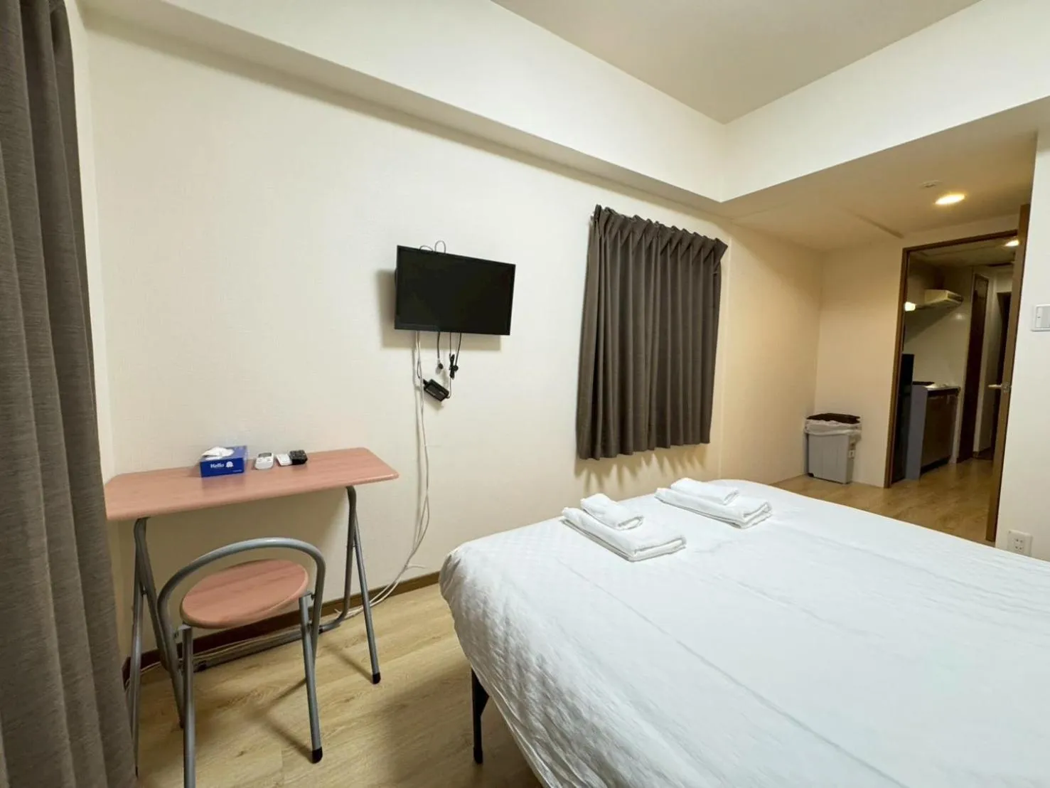 Bed in Sakura Sands Hotel