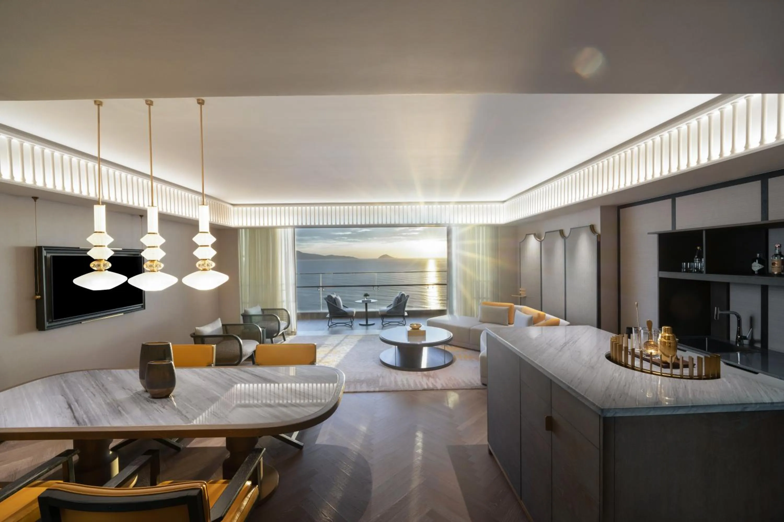 Living room in Hoiana Hotel & Suites