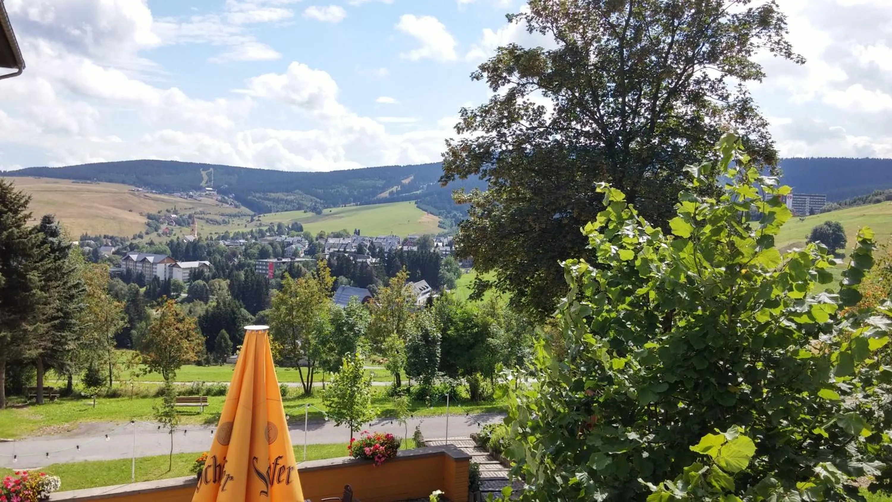 City view in Panorama Hotel Oberwiesenthal