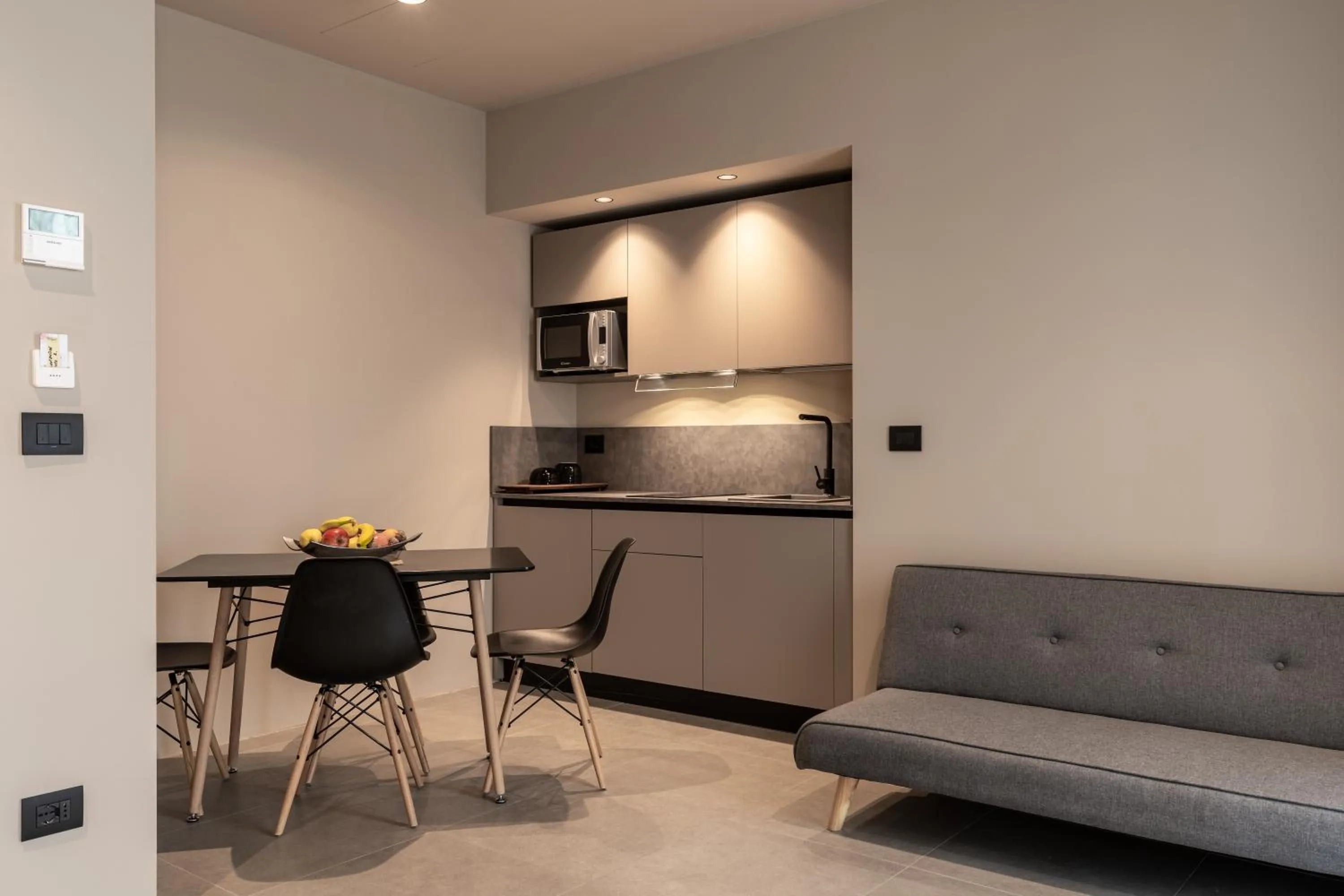 Kitchen or kitchenette in Amare Suite & Apartments