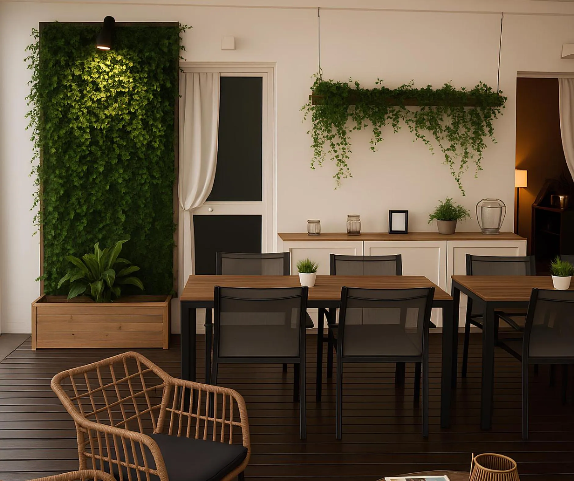 Patio in Amare Suite & Apartments