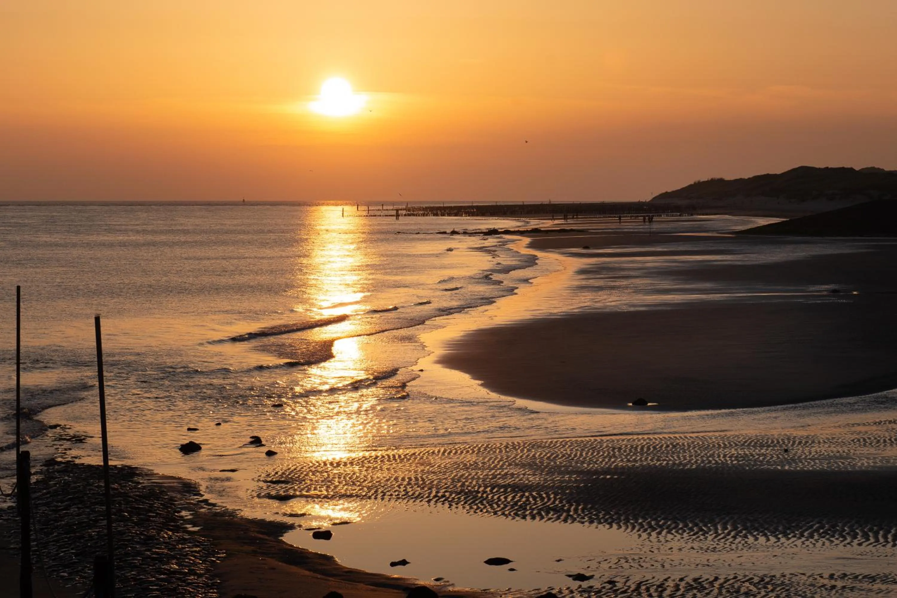 Beach in Hotel Residentie Vlissingen