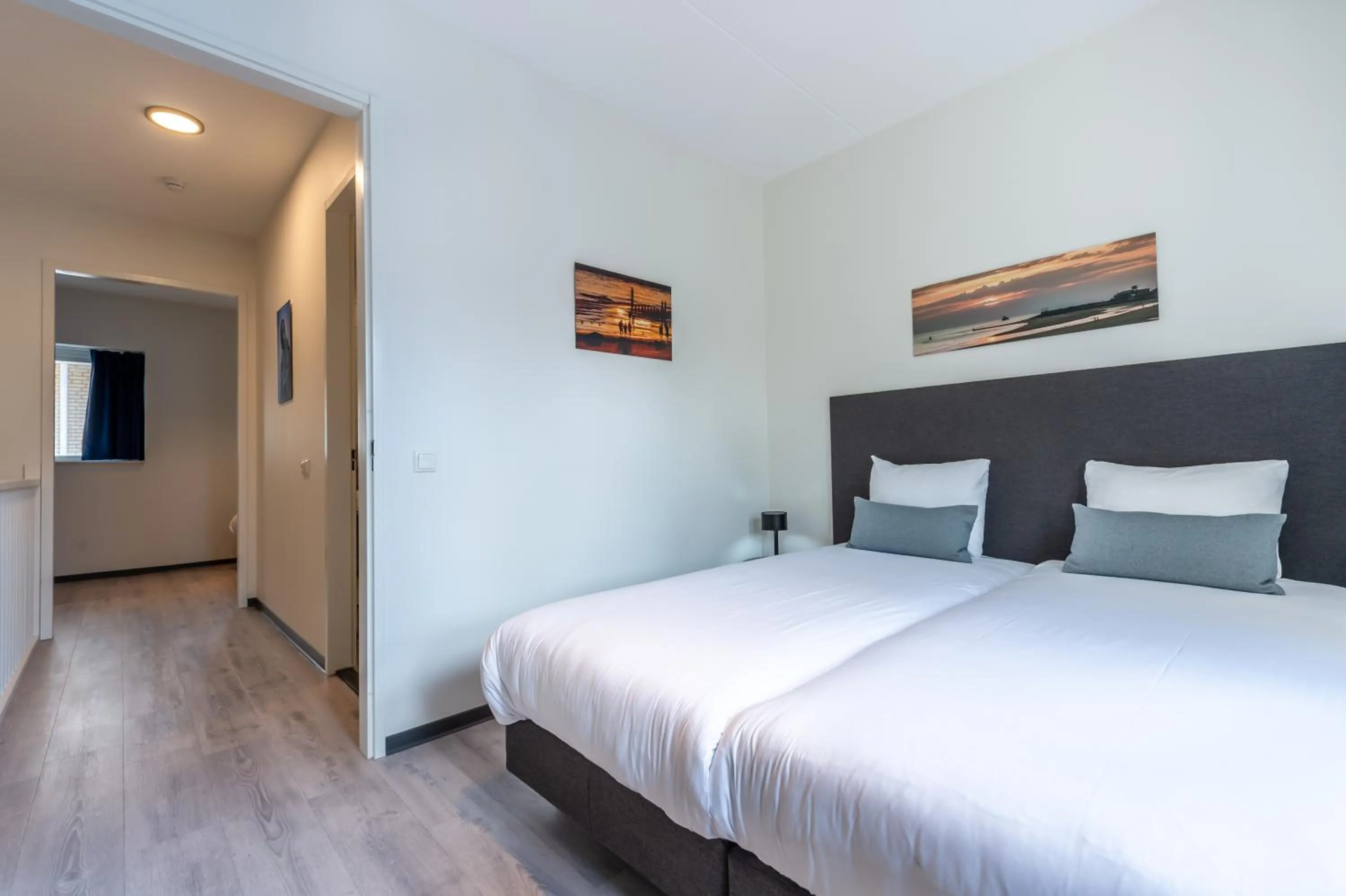 Bedroom, Bed in Hotel Residentie Vlissingen