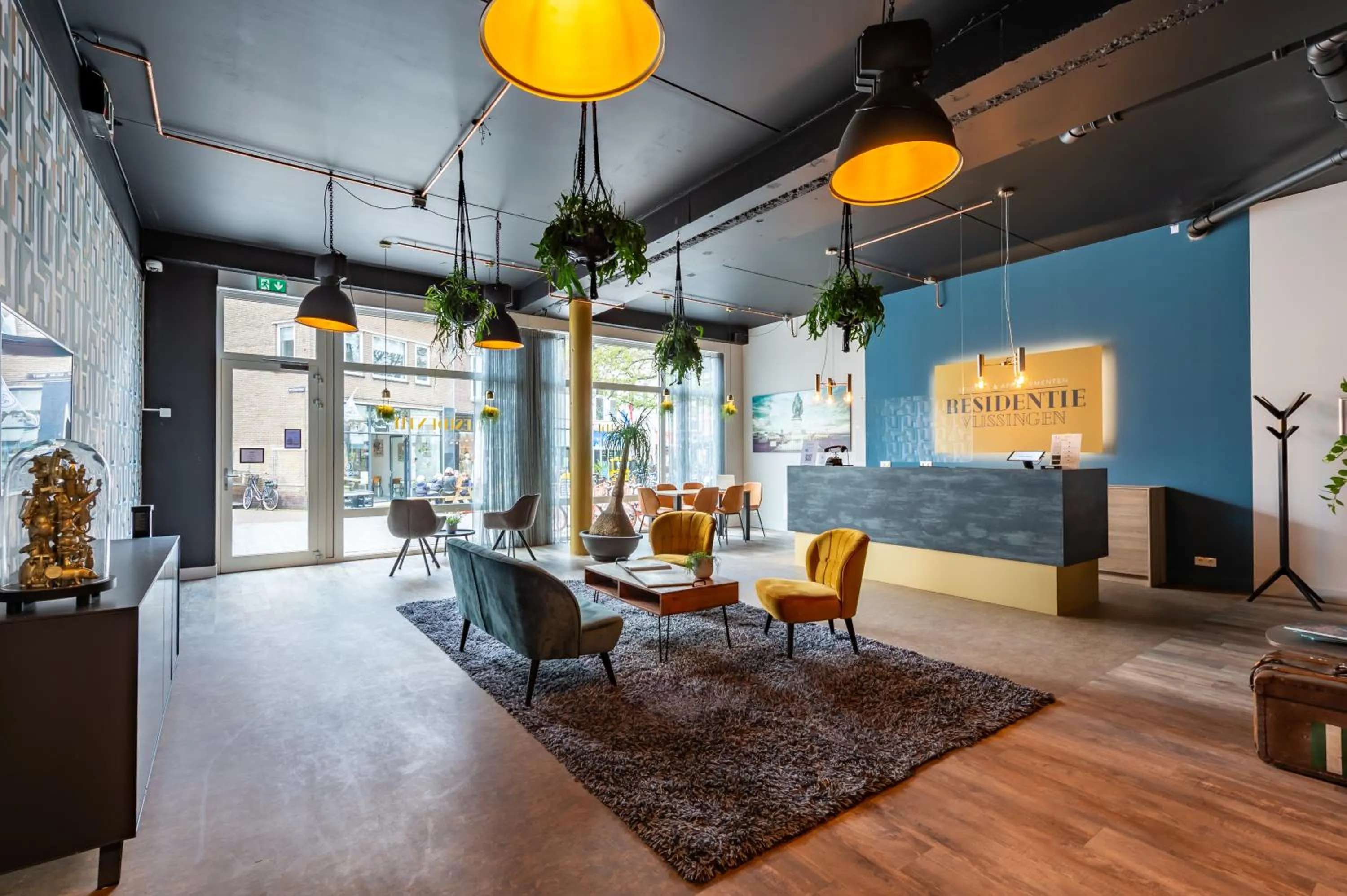 Lobby or reception in Hotel Residentie Vlissingen