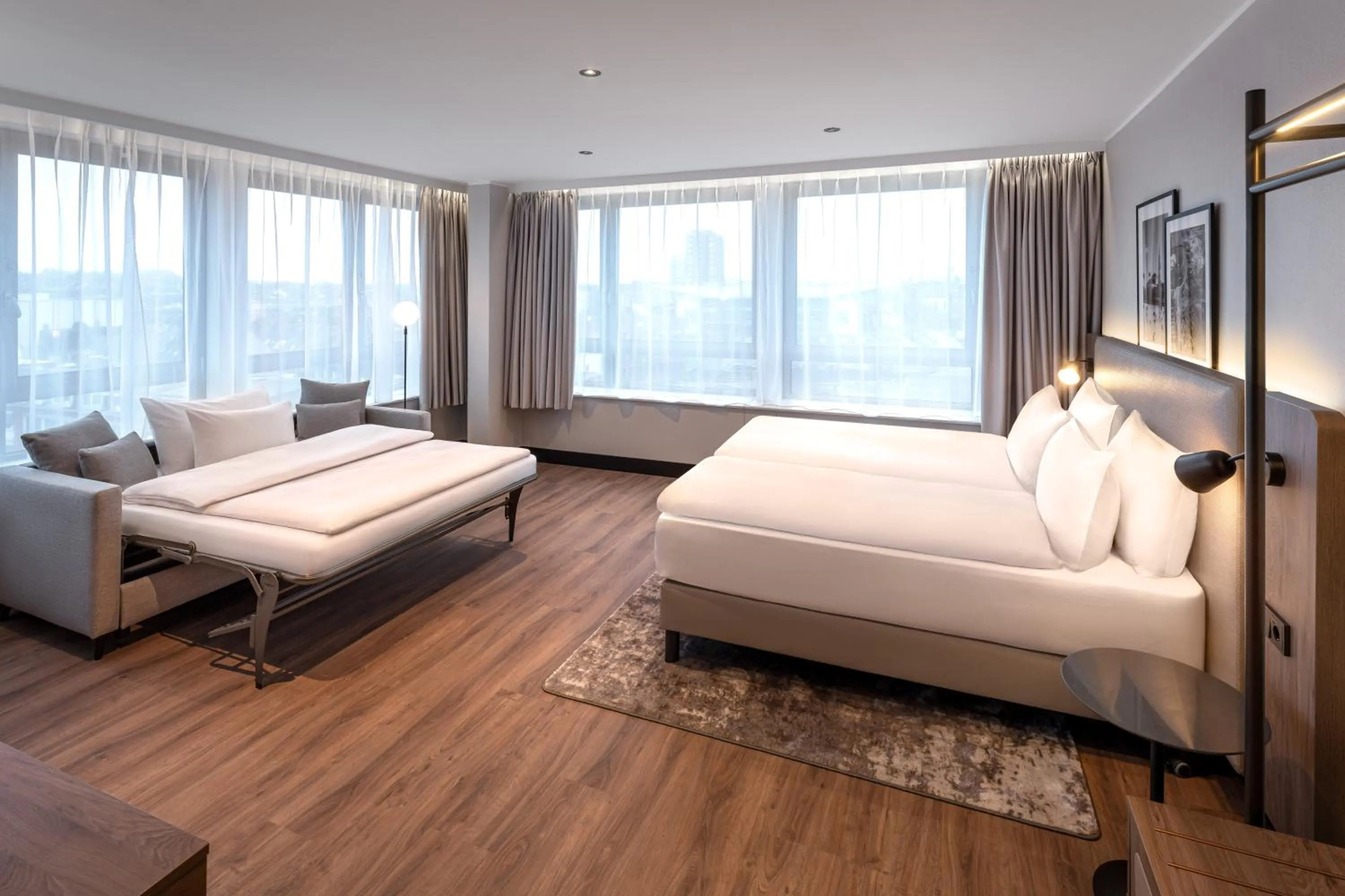 Photo of the whole room, Bed in Hotel Astor Kiel by Campanile