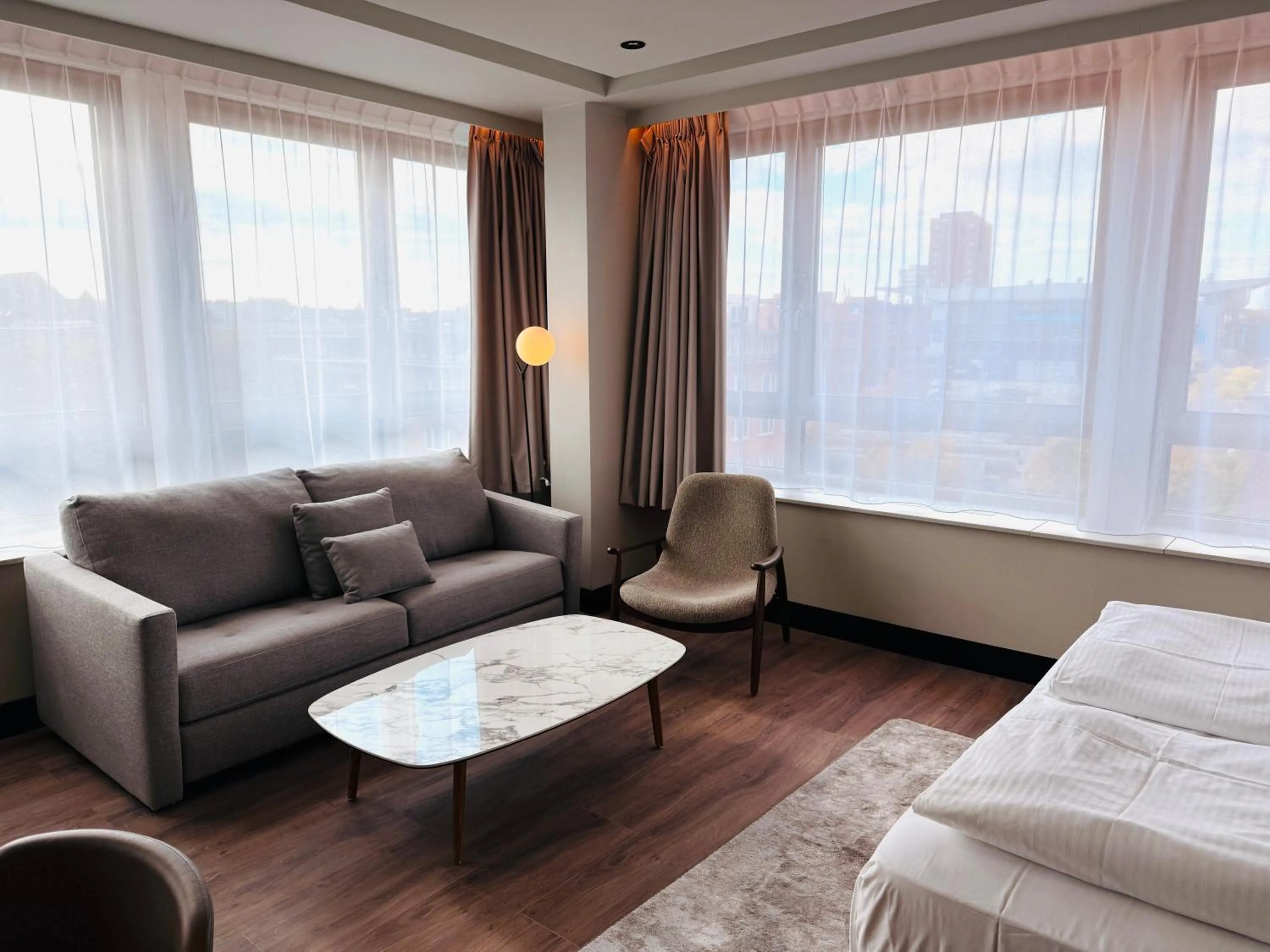 Bed in Hotel Astor Kiel by Campanile