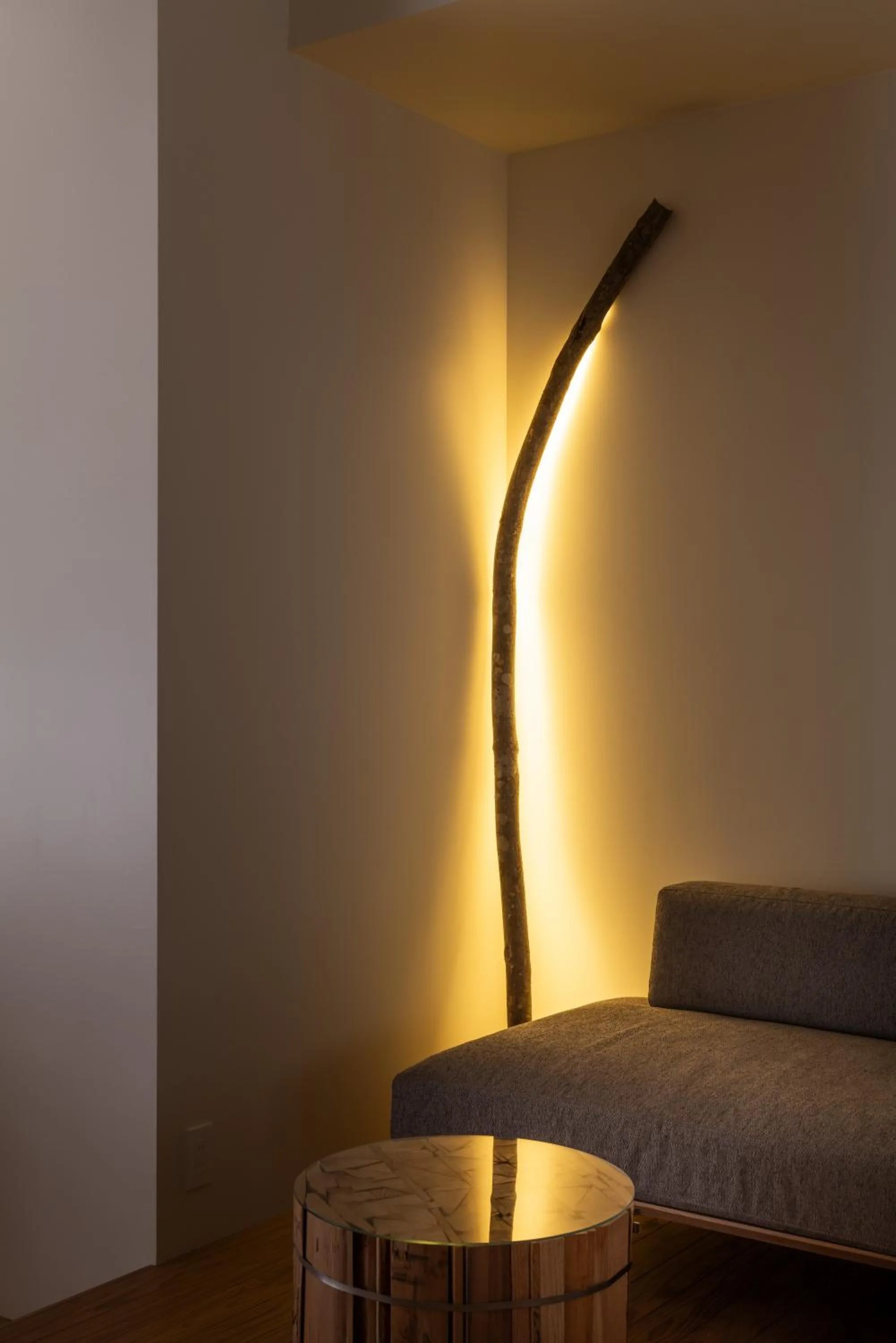 Decorative detail in cup of tea ensemble