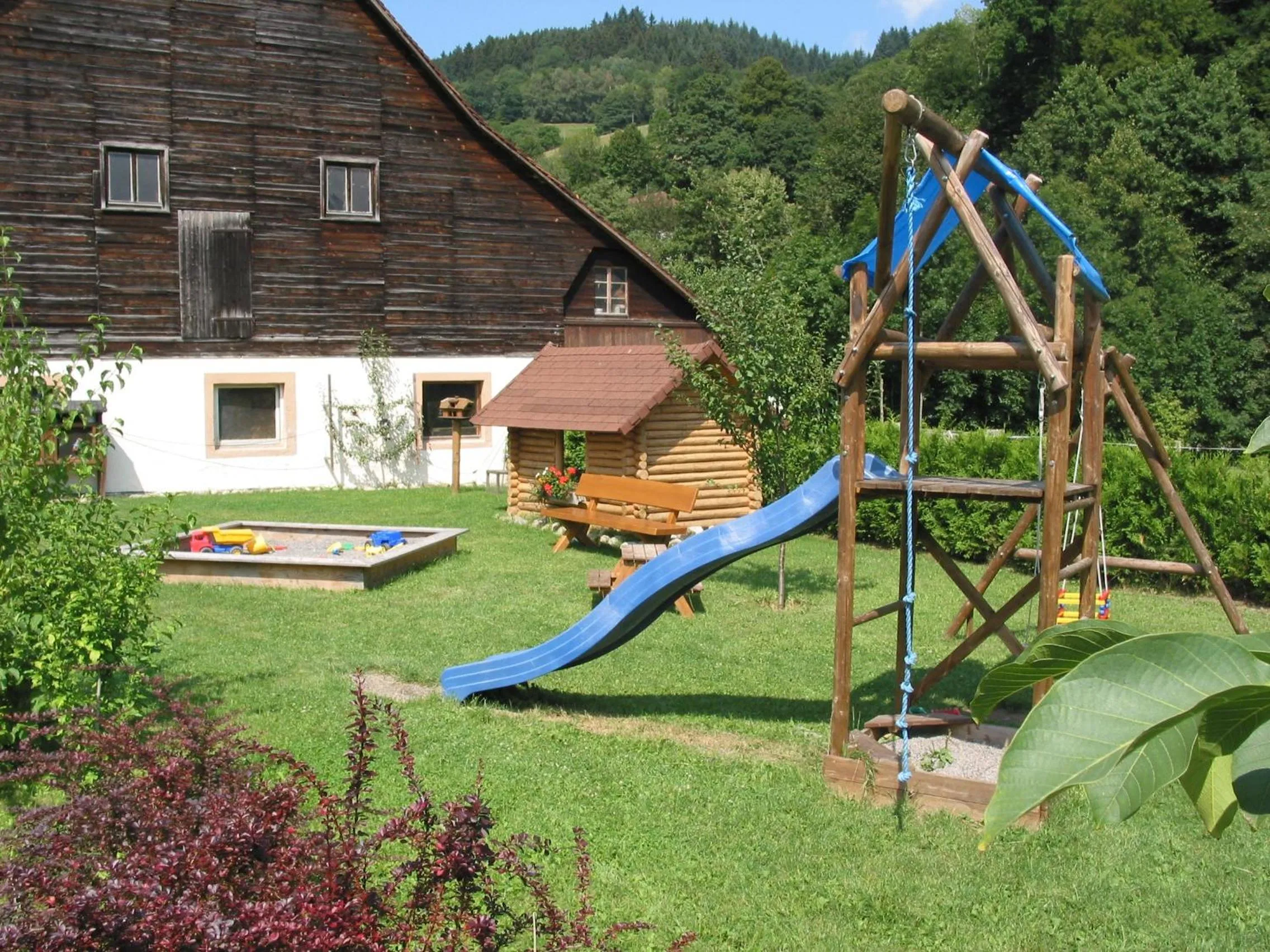 Children play ground in Goldener Adler Oberried - Hotel & Appartements
