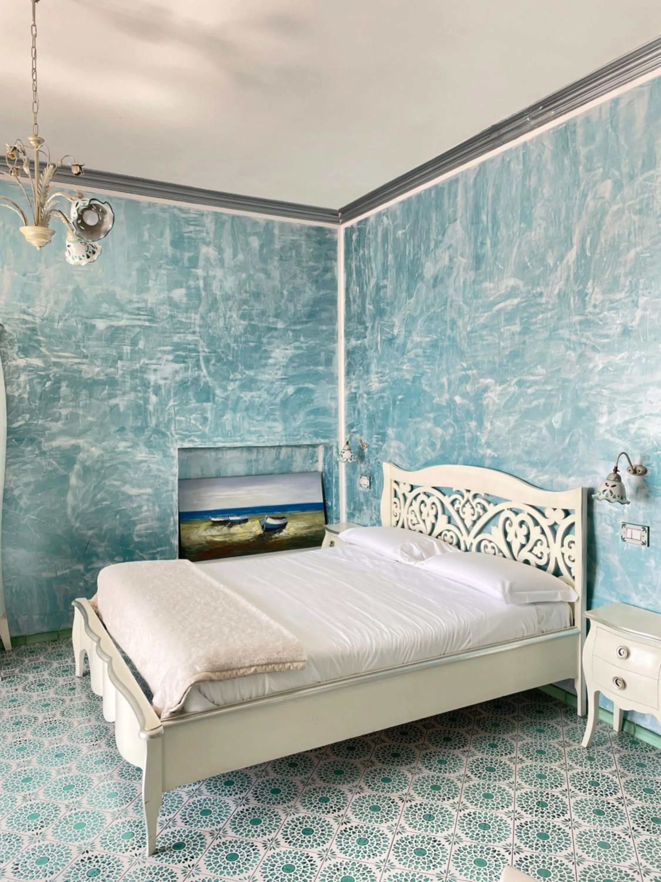 Photo of the whole room, Bed in Bellavista Costa d'Amalfi