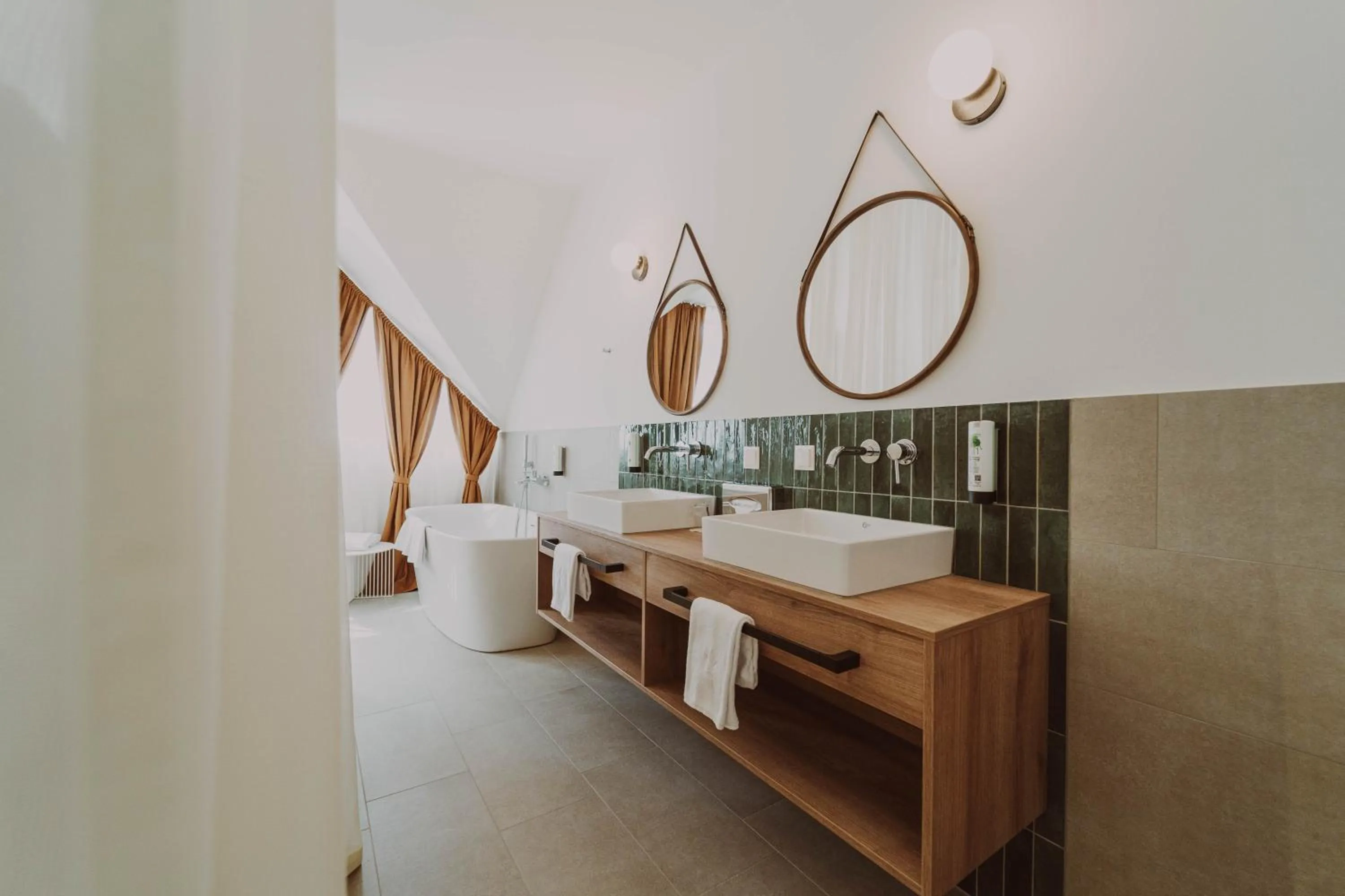 Bathroom in Burghotel Schlaining