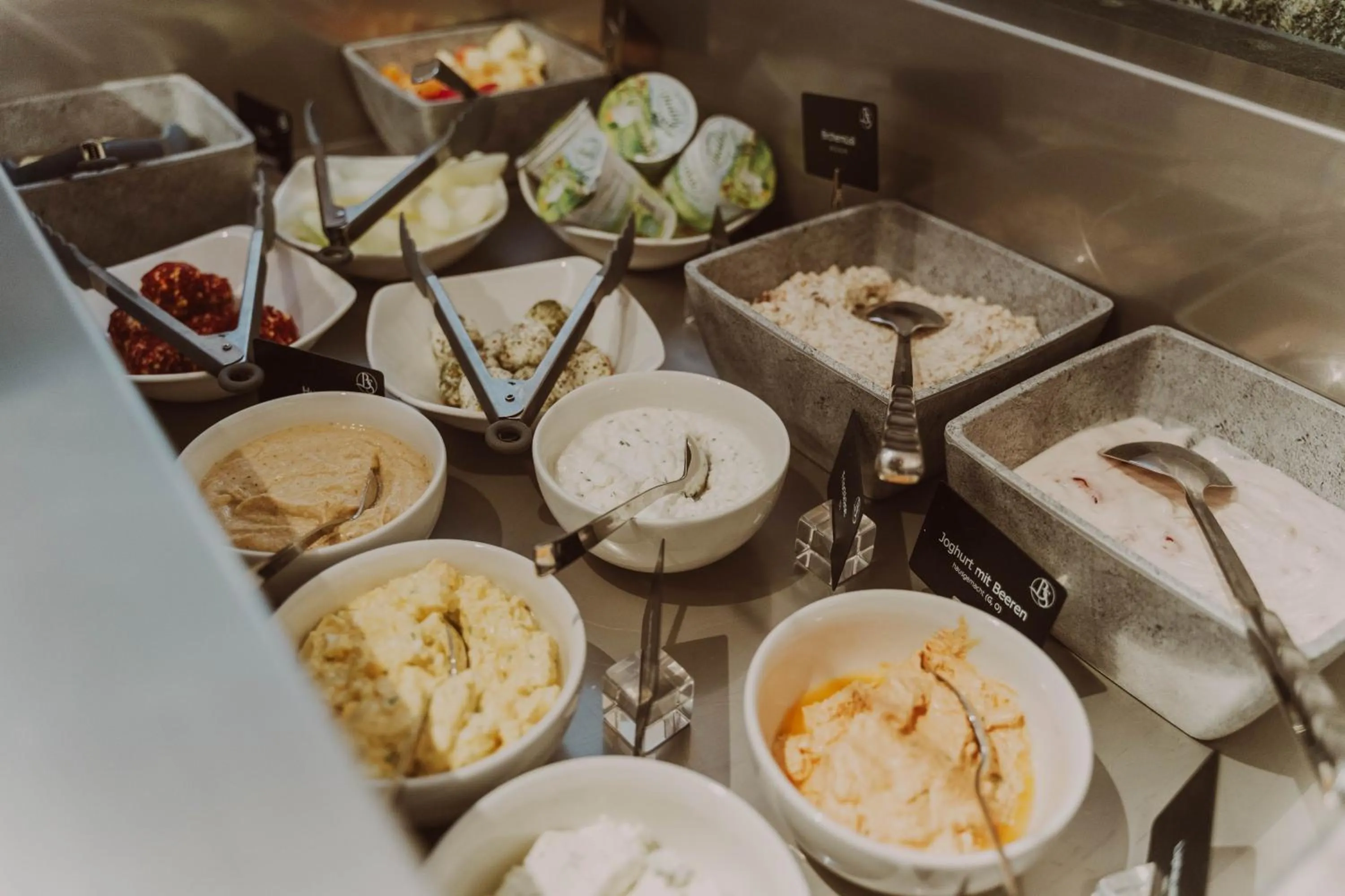 Buffet breakfast in Burghotel Schlaining