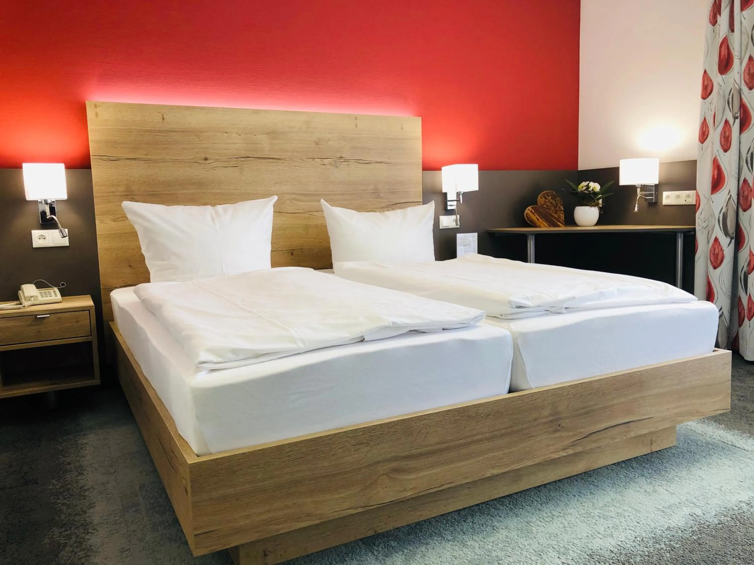 Bed in Hotel Schloßberg
