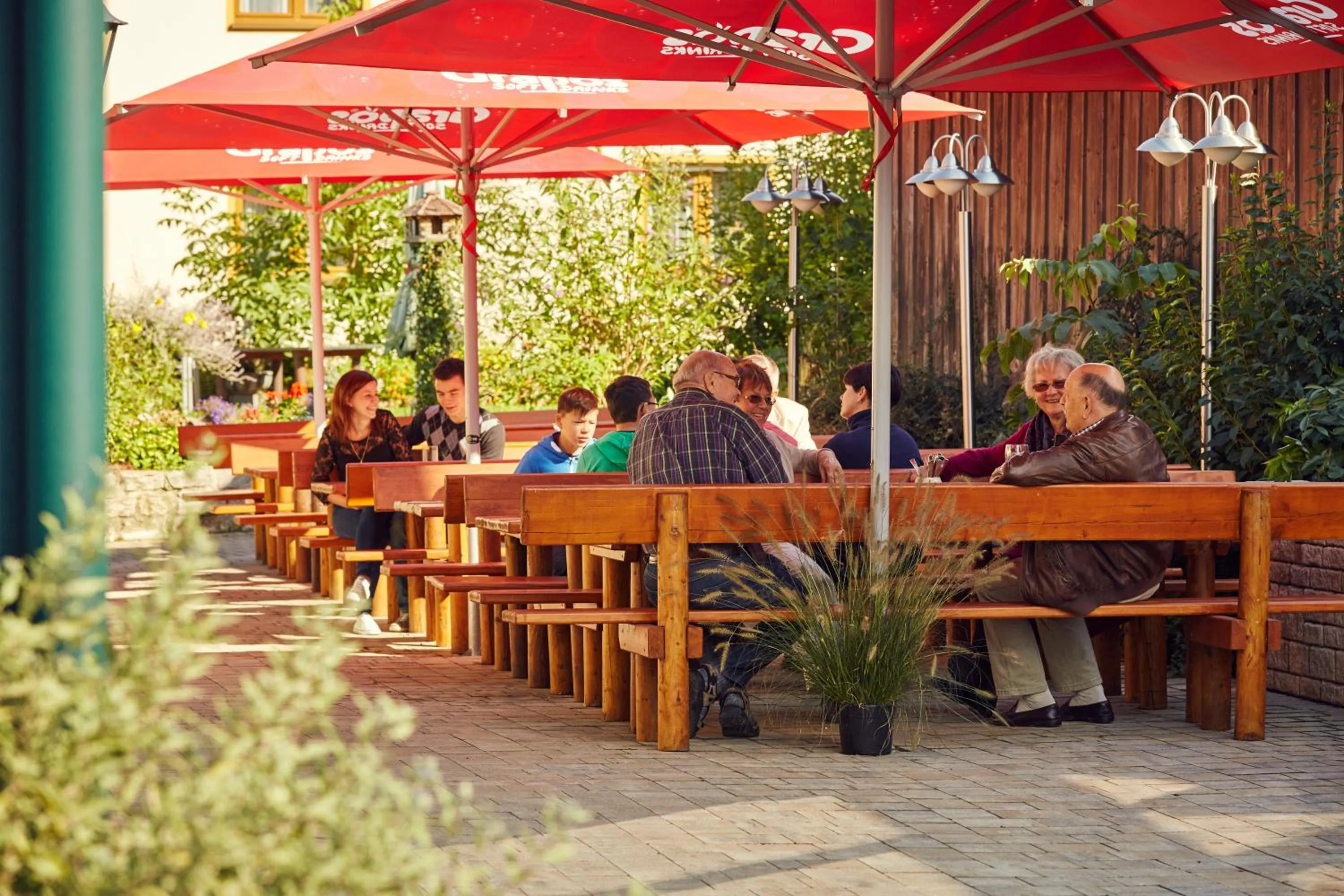 Restaurant/places to eat in Hotel Schloßberg