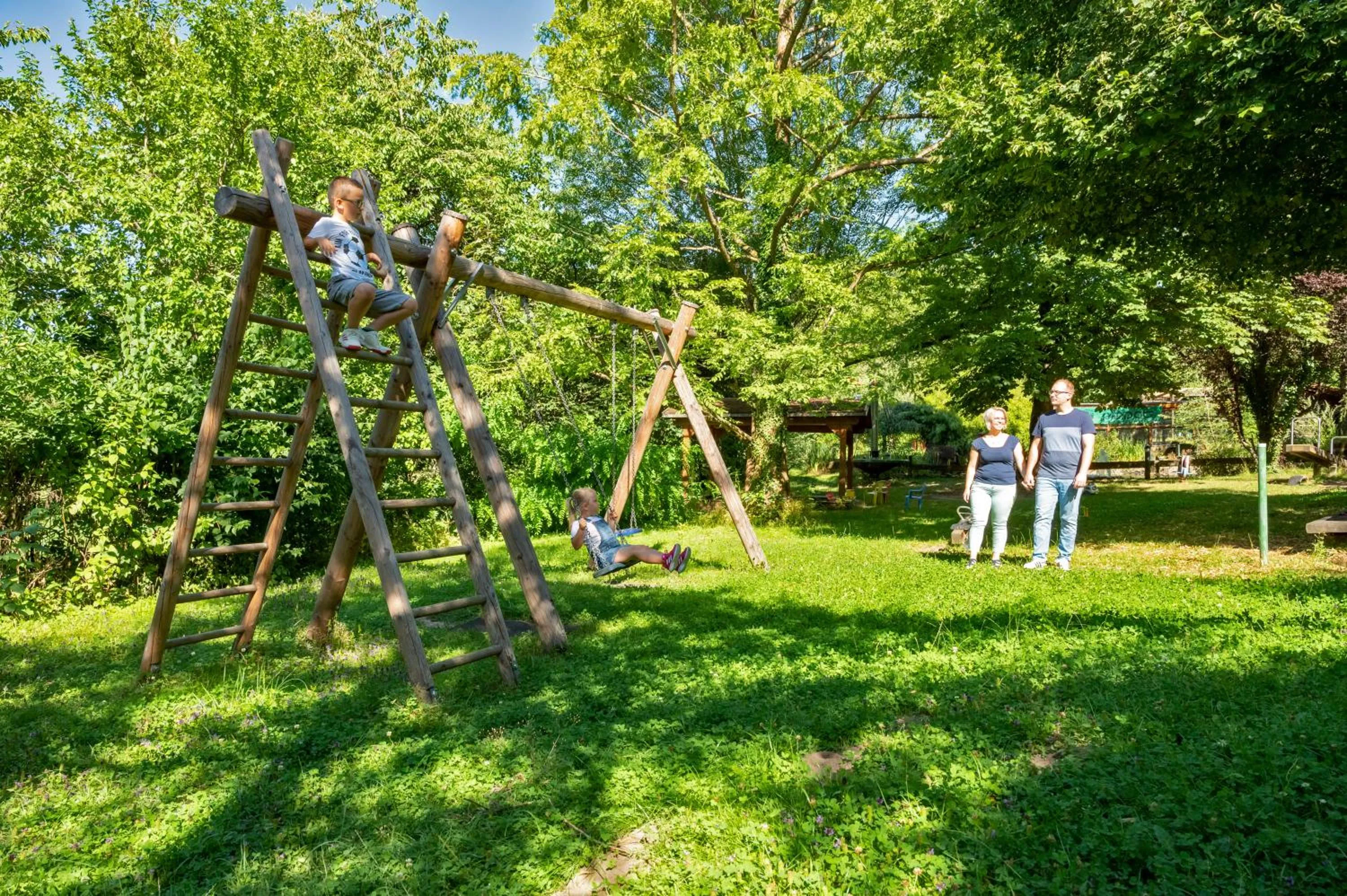 Children play ground in Hotel Schloßberg