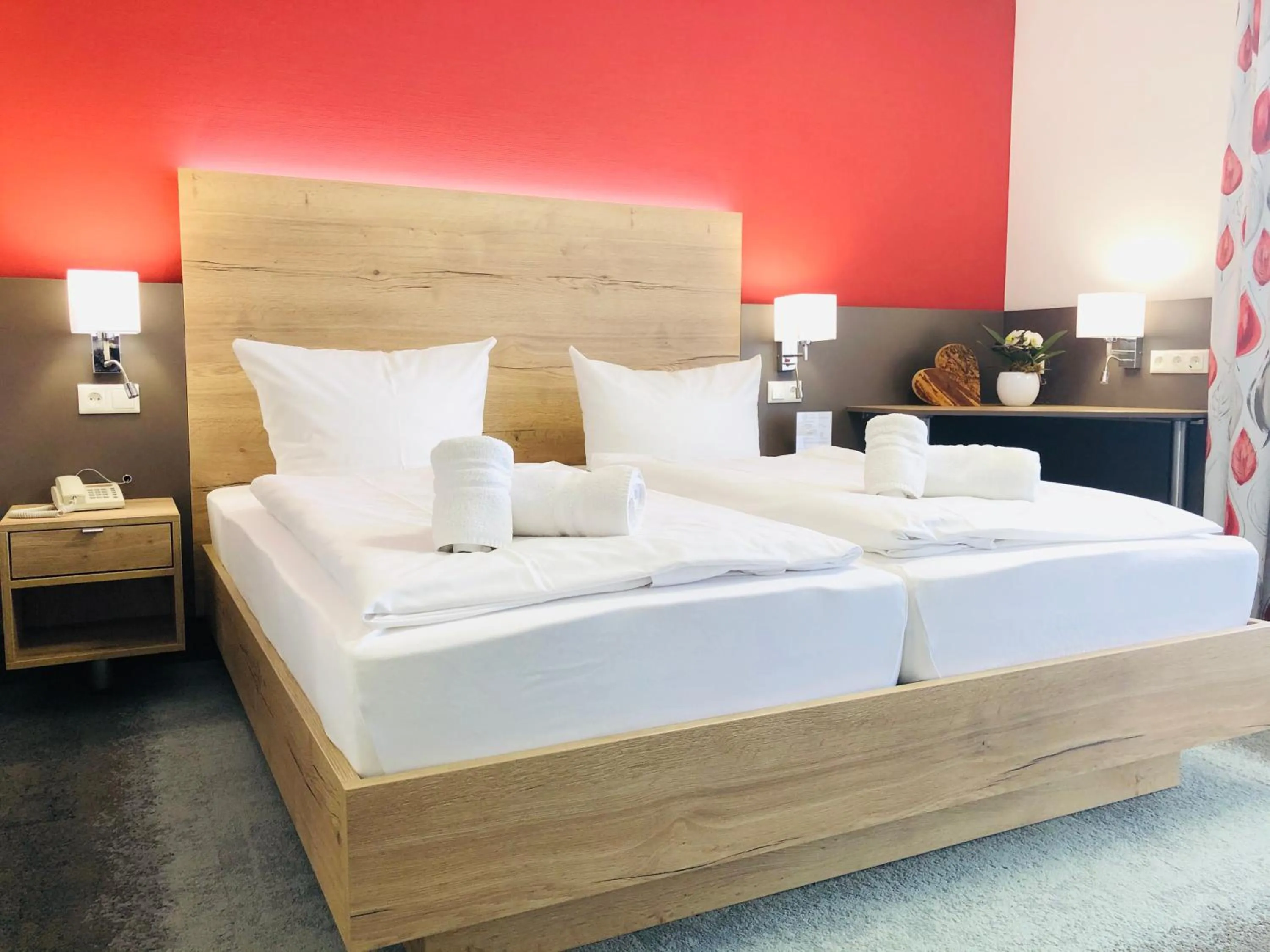 Bed in Hotel Schloßberg