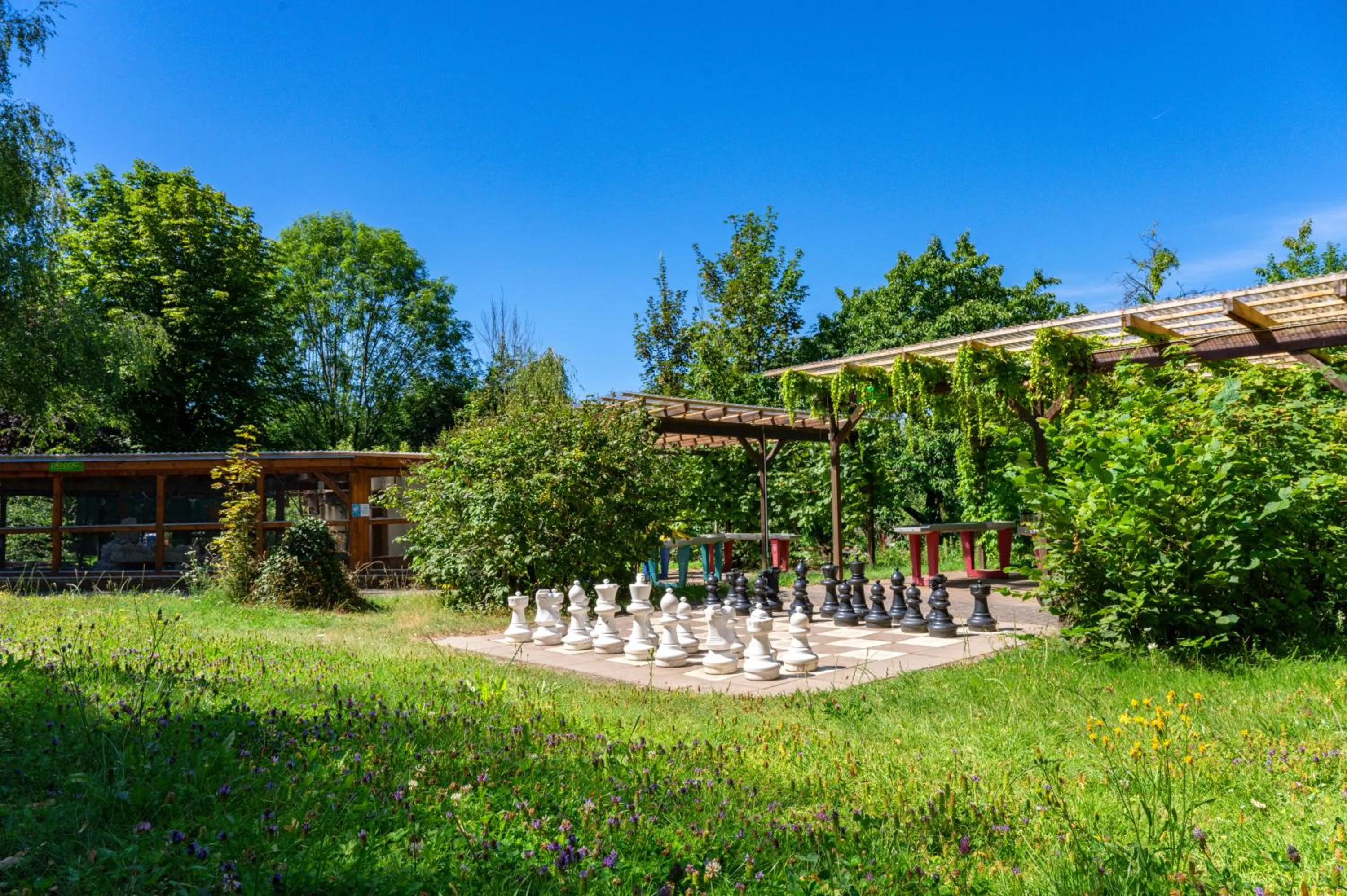 Children play ground in Hotel Schloßberg