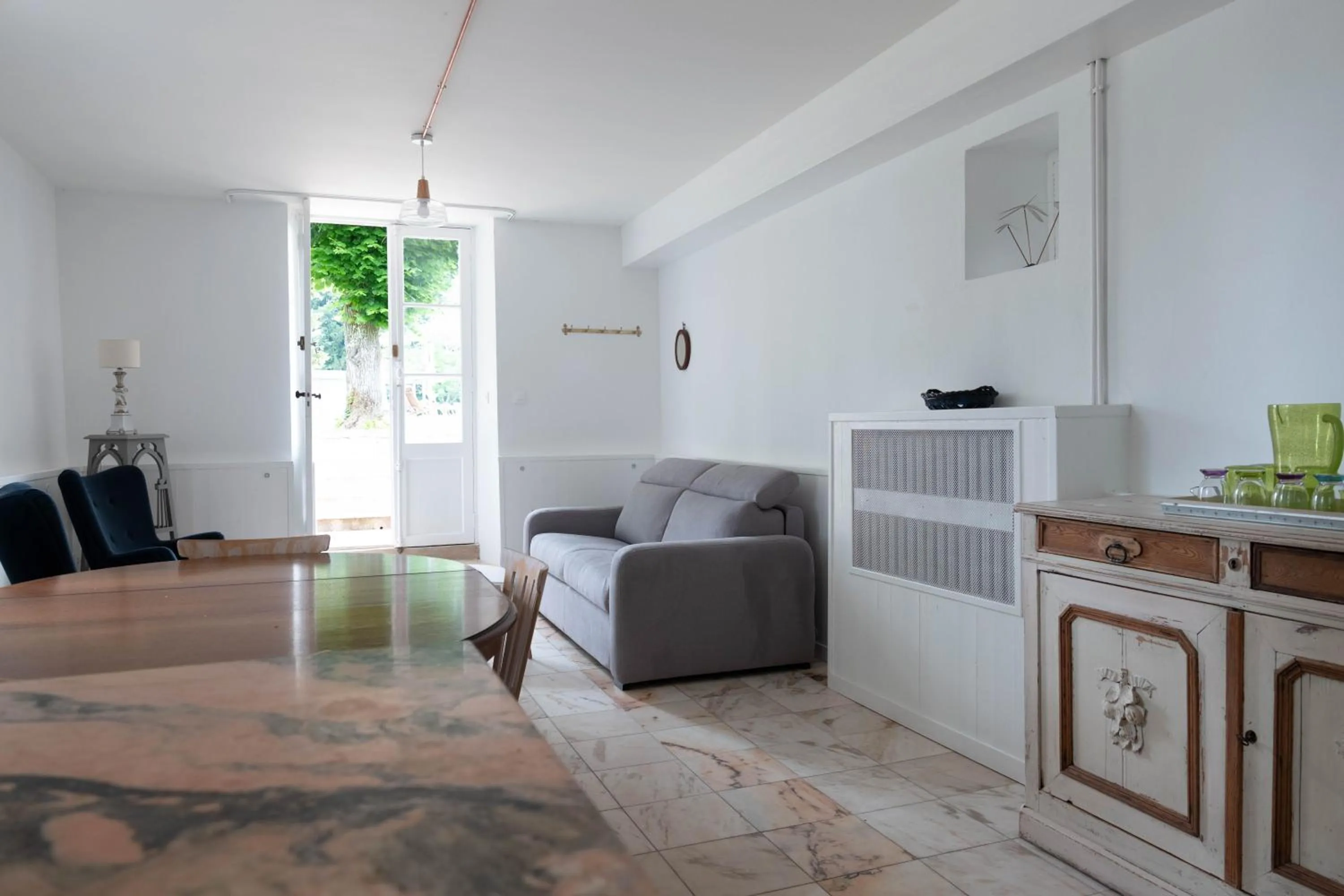 Living room in Château Destinée