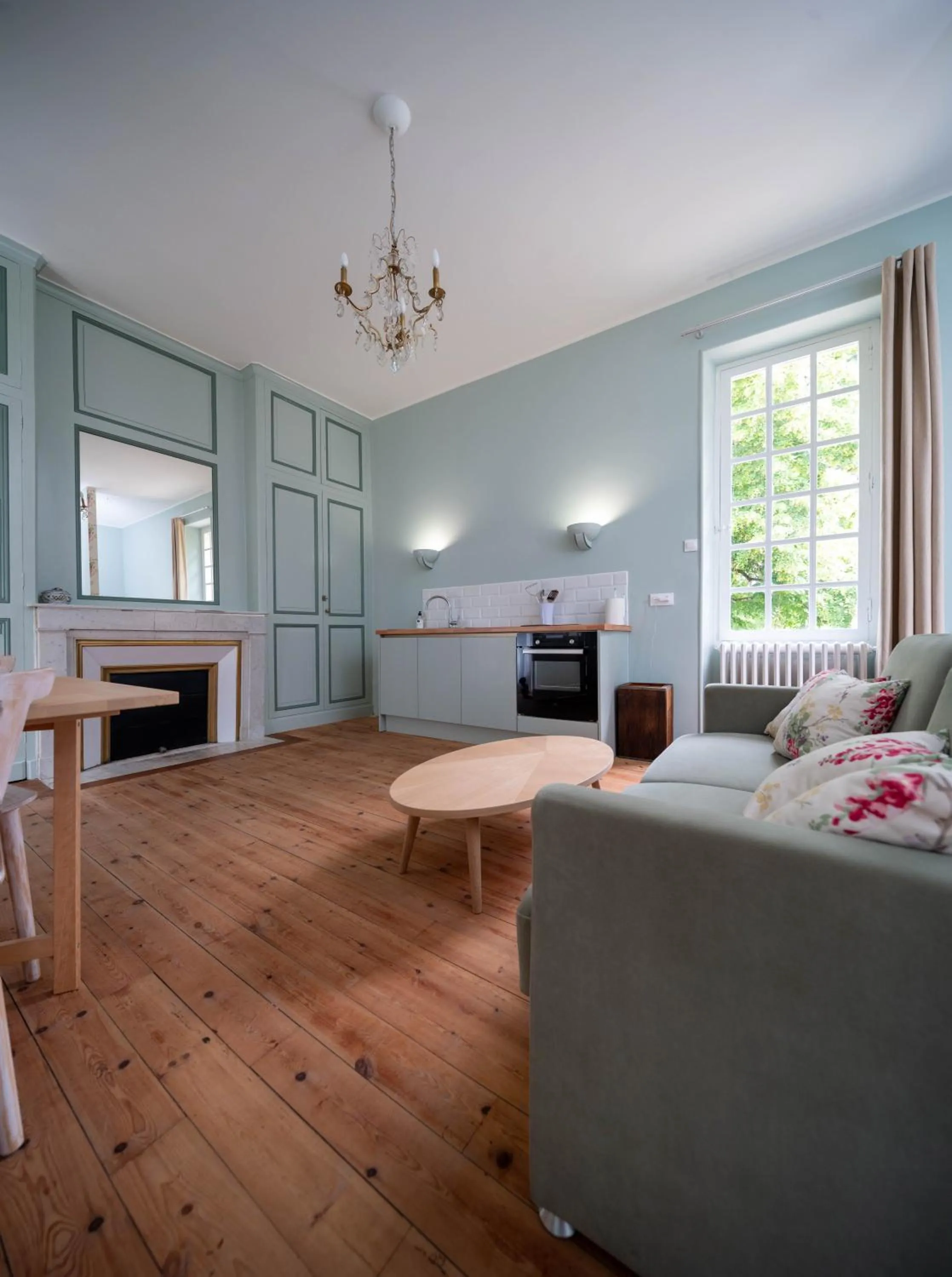 Kitchen or kitchenette in Château Destinée