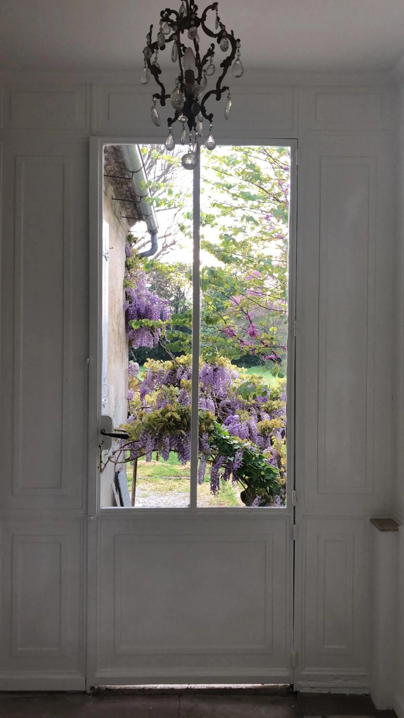 Garden view in Château Destinée