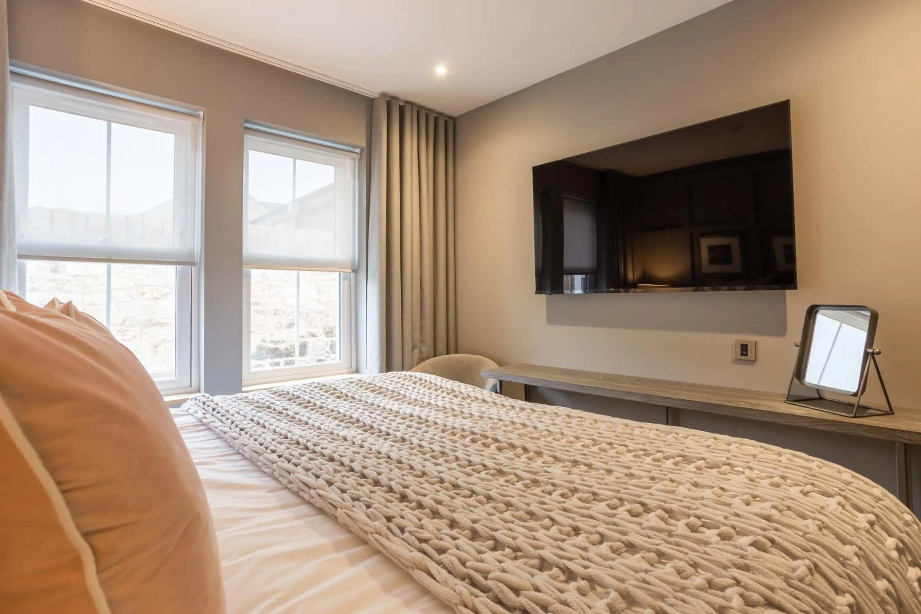 Bedroom, Bed in No1 Apartments & Bedrooms St Andrews - St Mary's