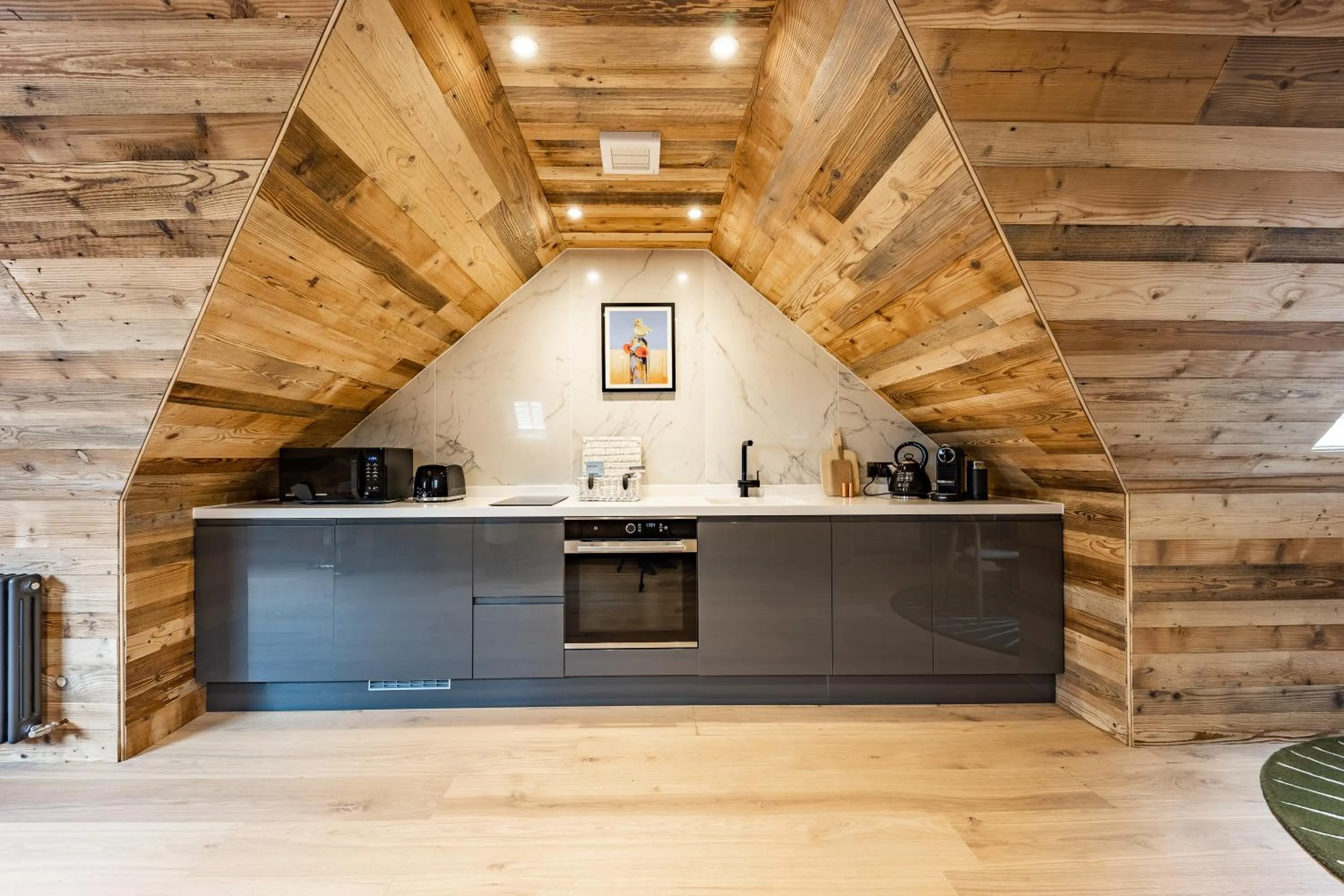 Kitchen or kitchenette in No1 Apartments & Bedrooms St Andrews - St Mary's