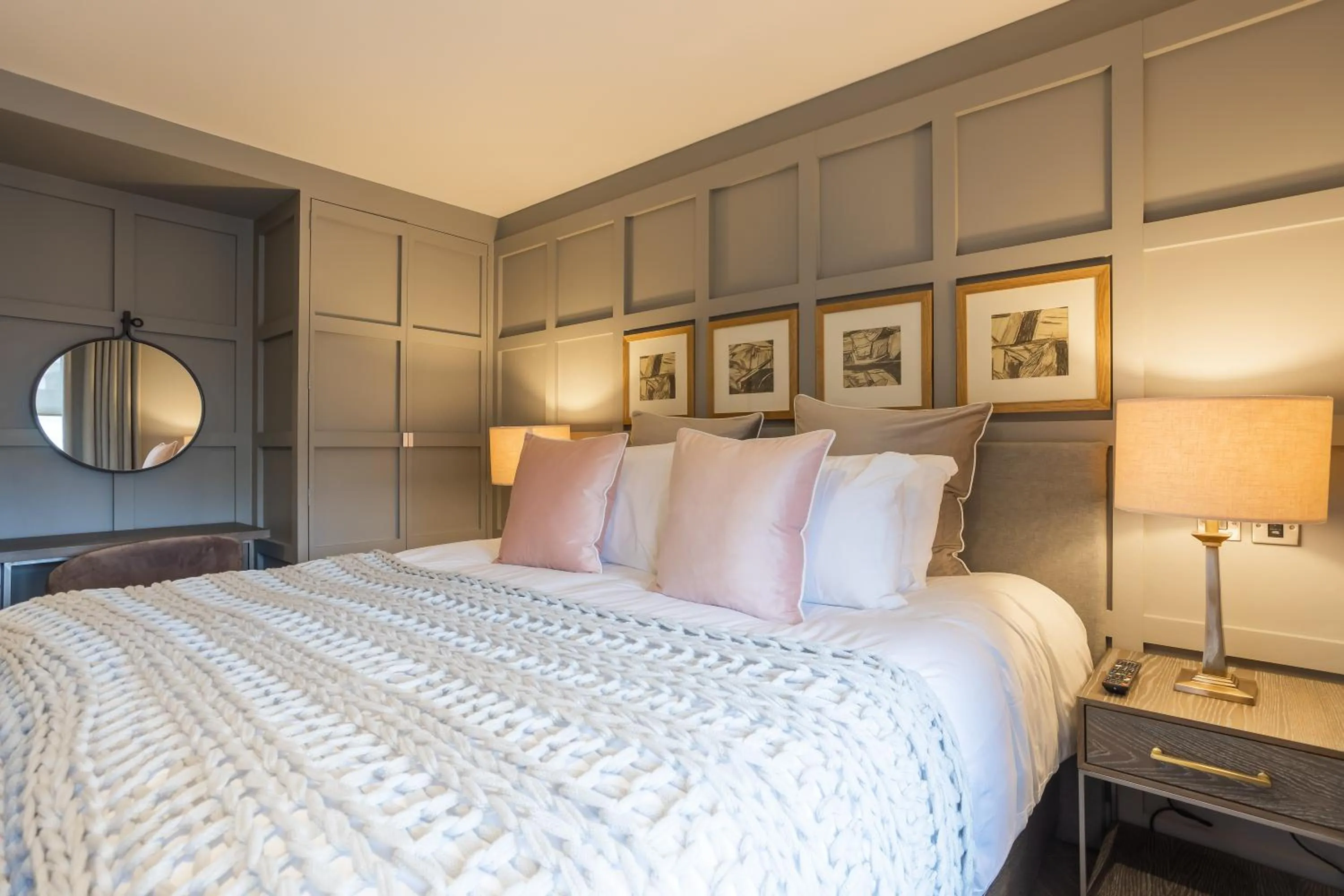 Bedroom, Bed in No1 Apartments & Bedrooms St Andrews - St Mary's