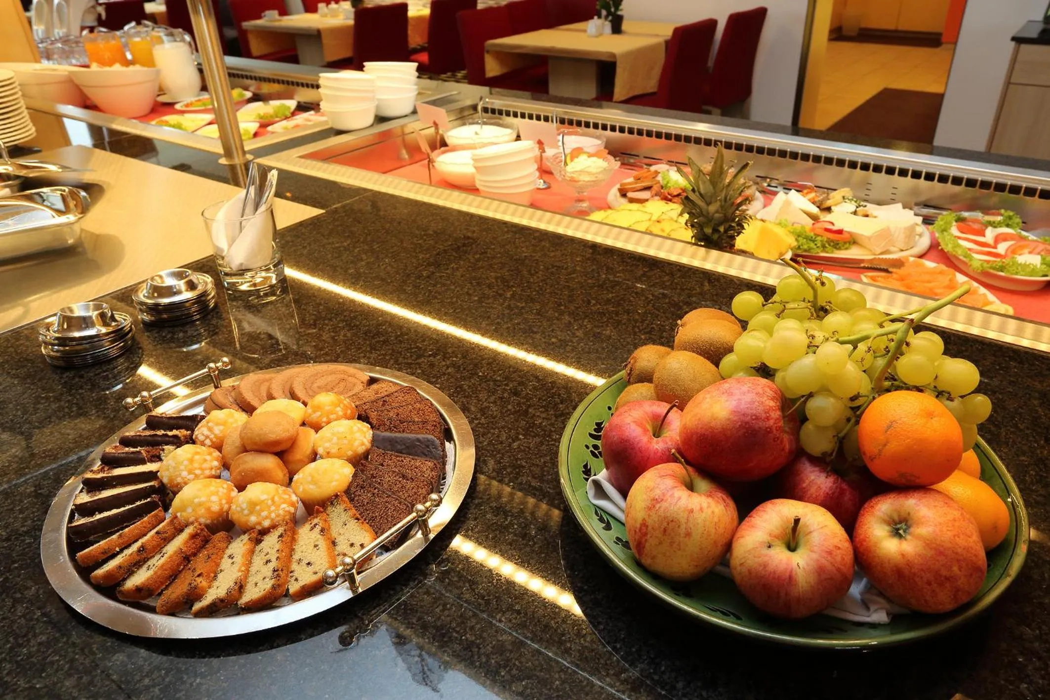 Restaurant/places to eat in Hotel Silberhorn