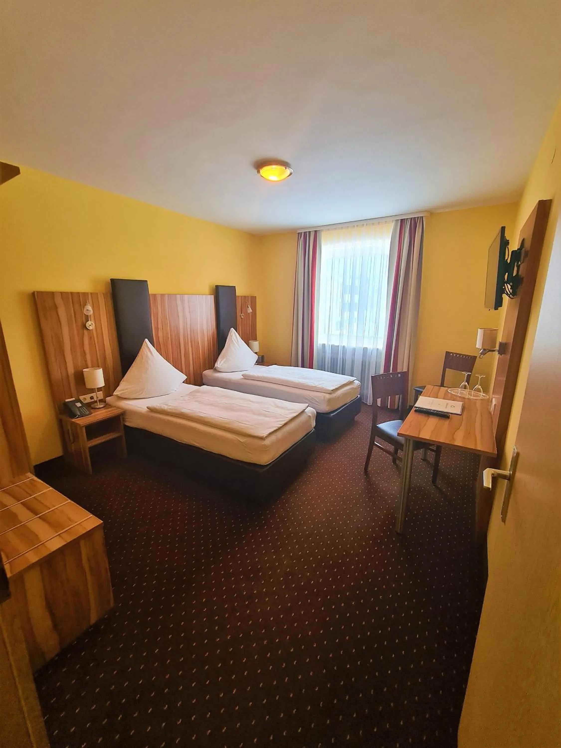 Photo of the whole room, Bed in Hotel Silberhorn