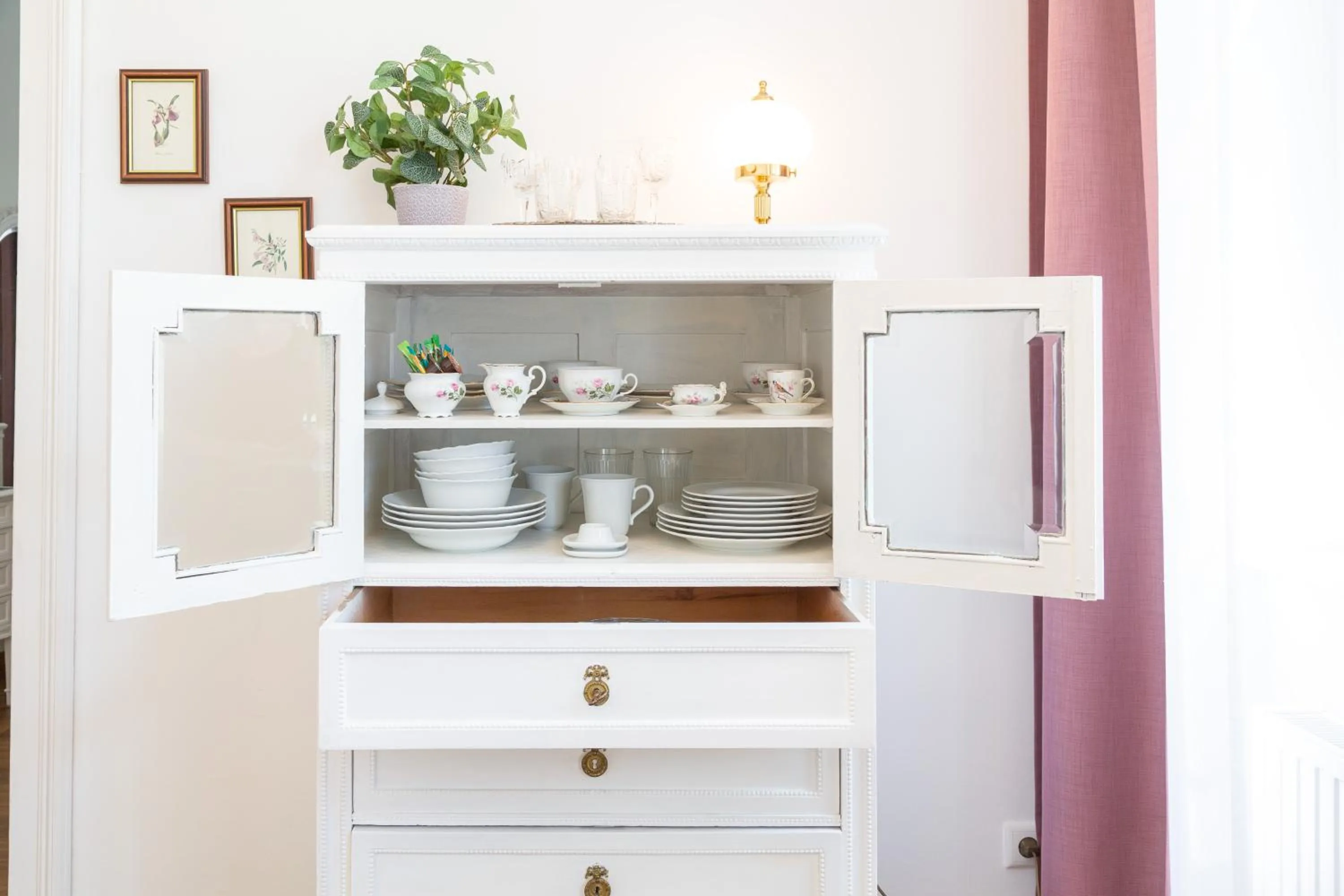 Kitchen or kitchenette in Heritage Boutique Apartments Bad Ischl