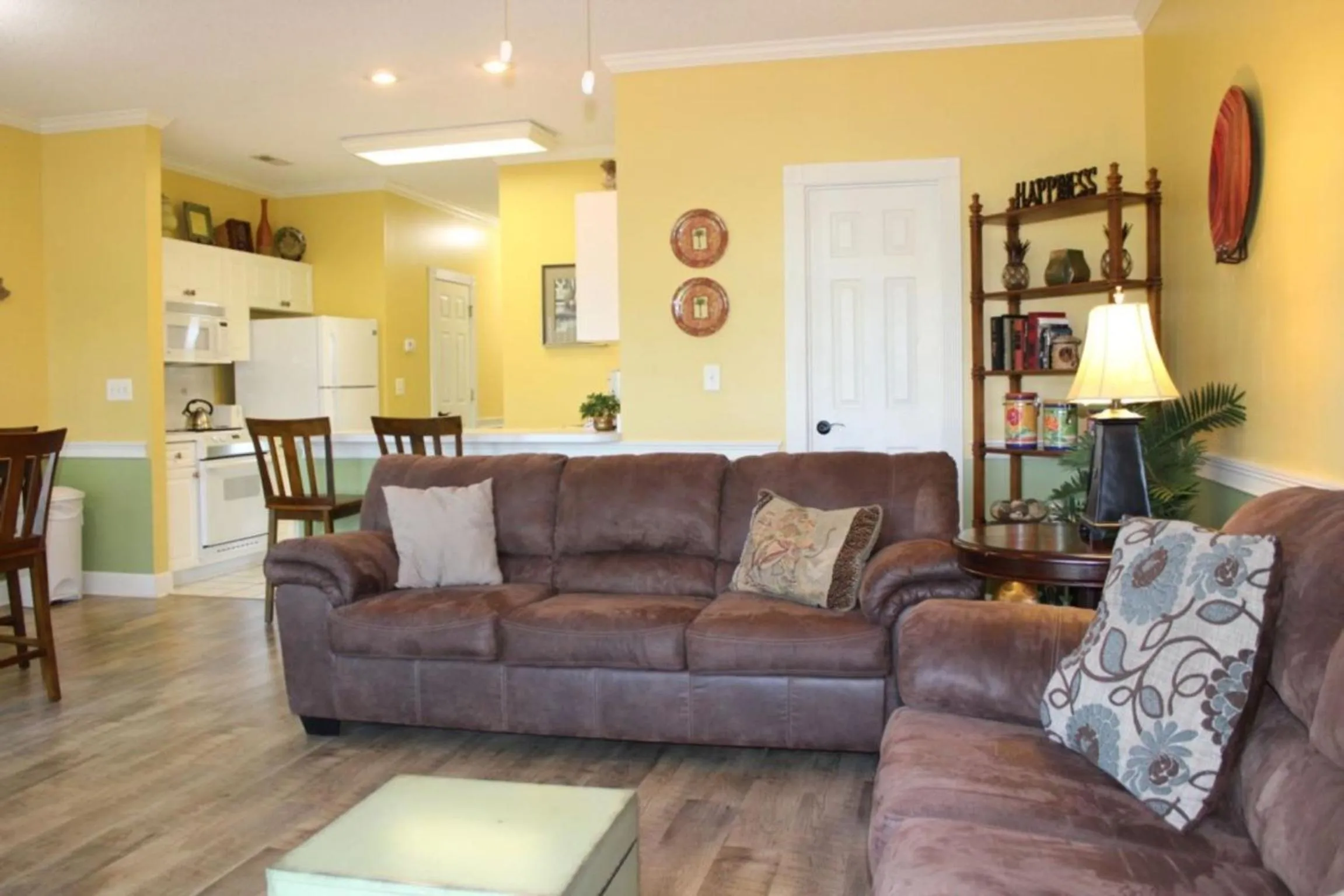 Living room in Magnolia Place by Palmetto Vacations