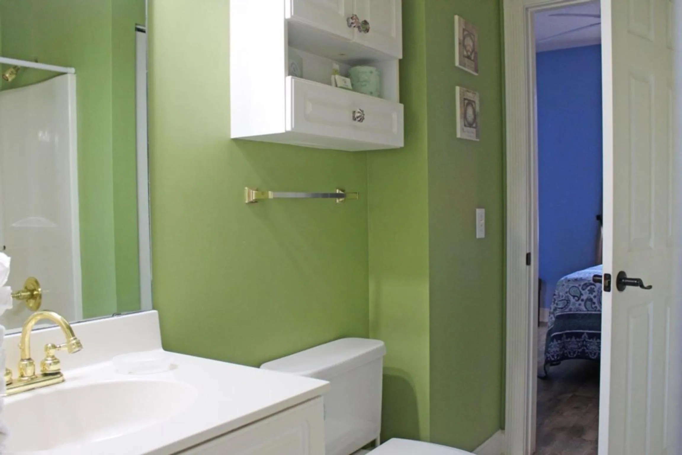 Bathroom in Magnolia Place by Palmetto Vacations