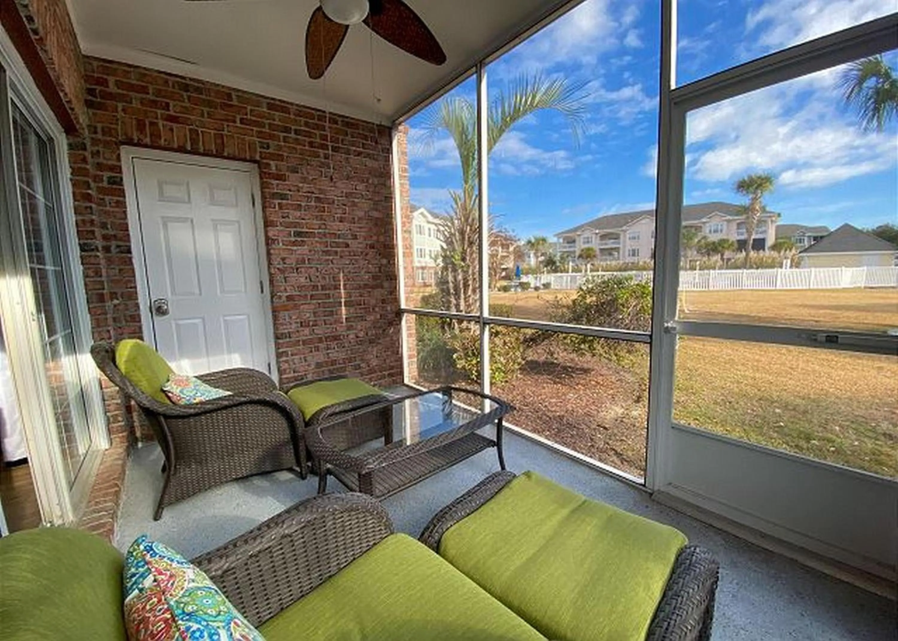 Patio in Magnolia Place by Palmetto Vacations