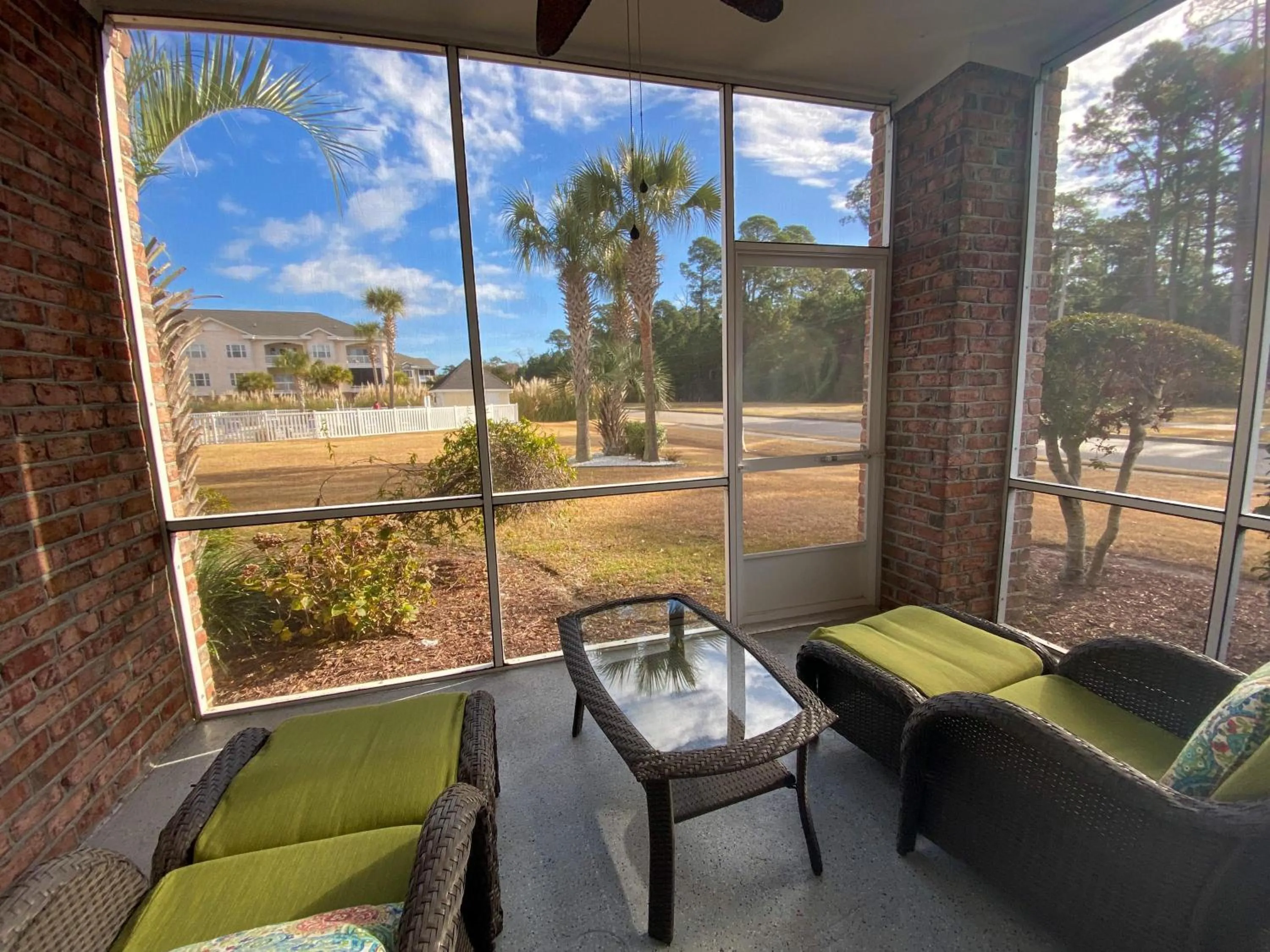 Living room in Magnolia Place by Palmetto Vacations