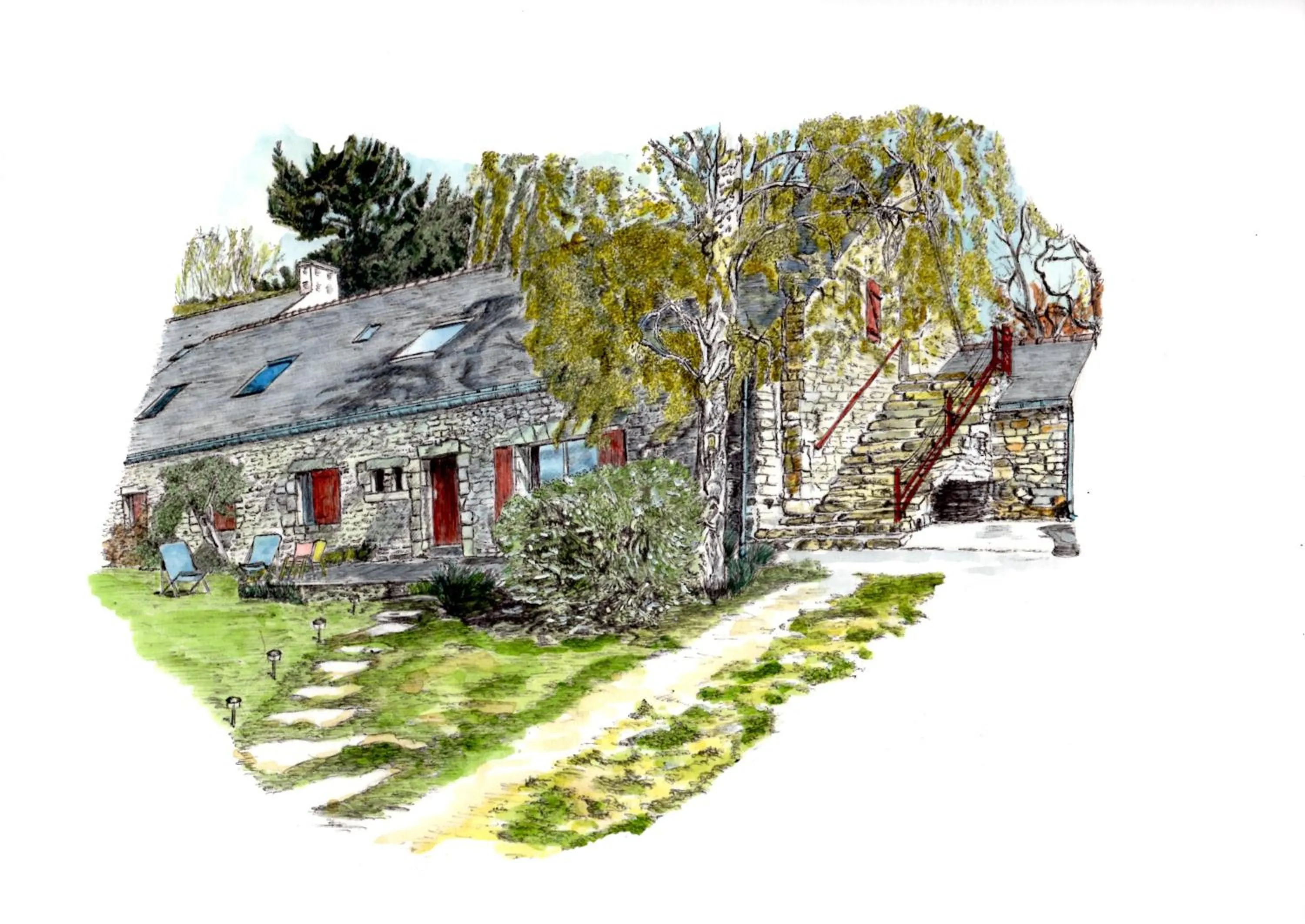 Property building in La Bisquine