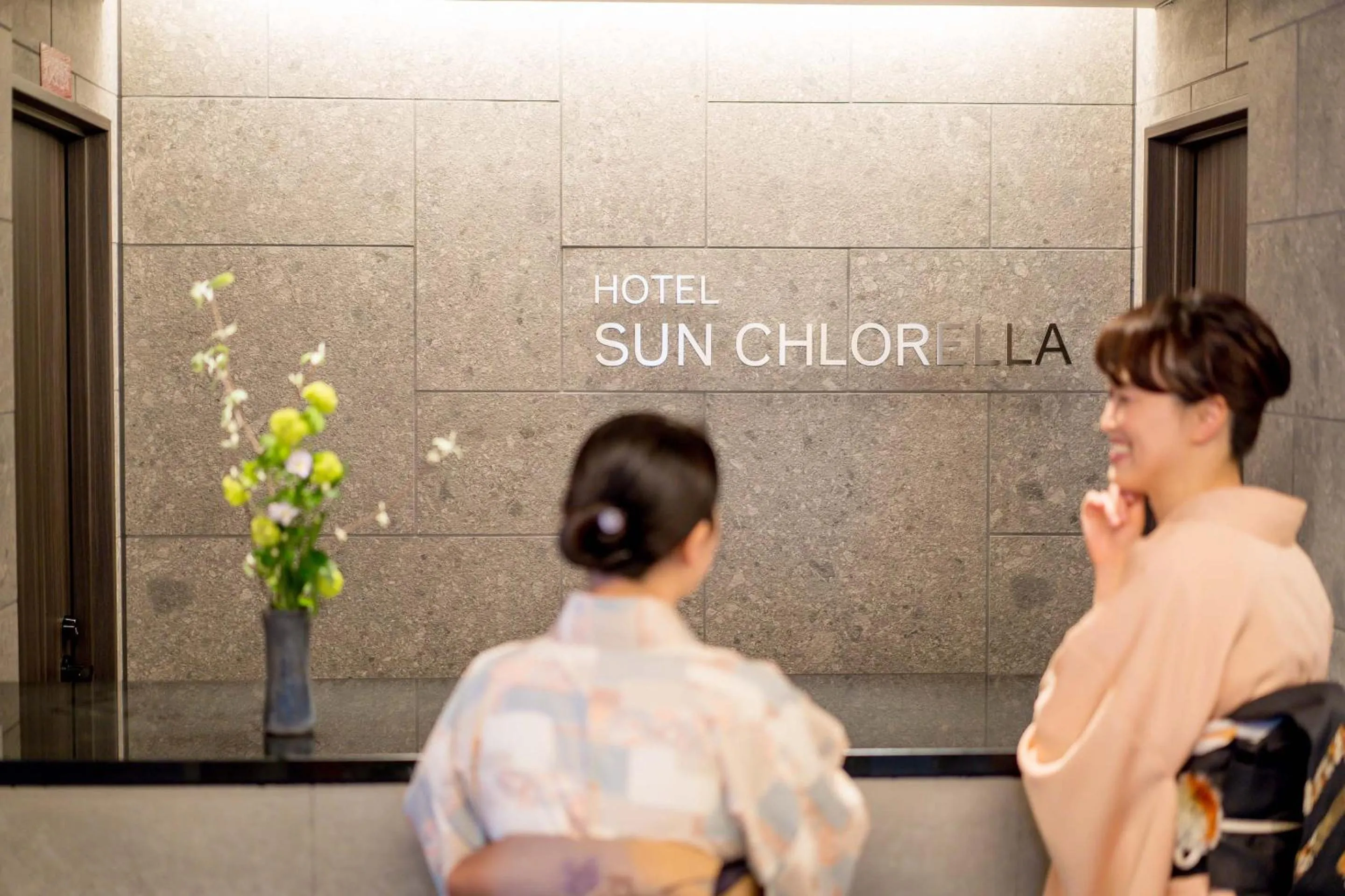 Facade/entrance in RESI STAY Hotel Sun Chlorella