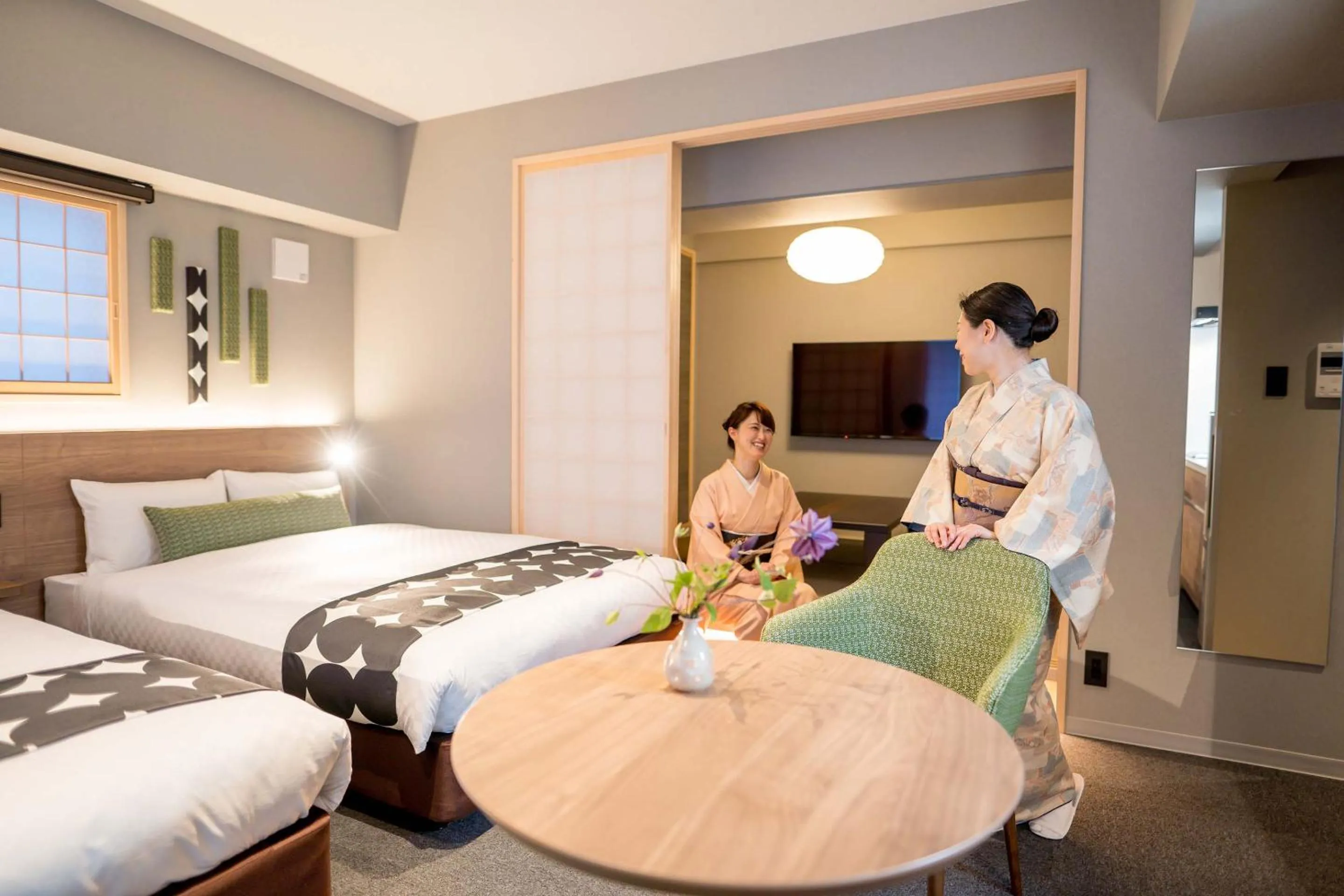 Photo of the whole room, Bed in RESI STAY Hotel Sun Chlorella