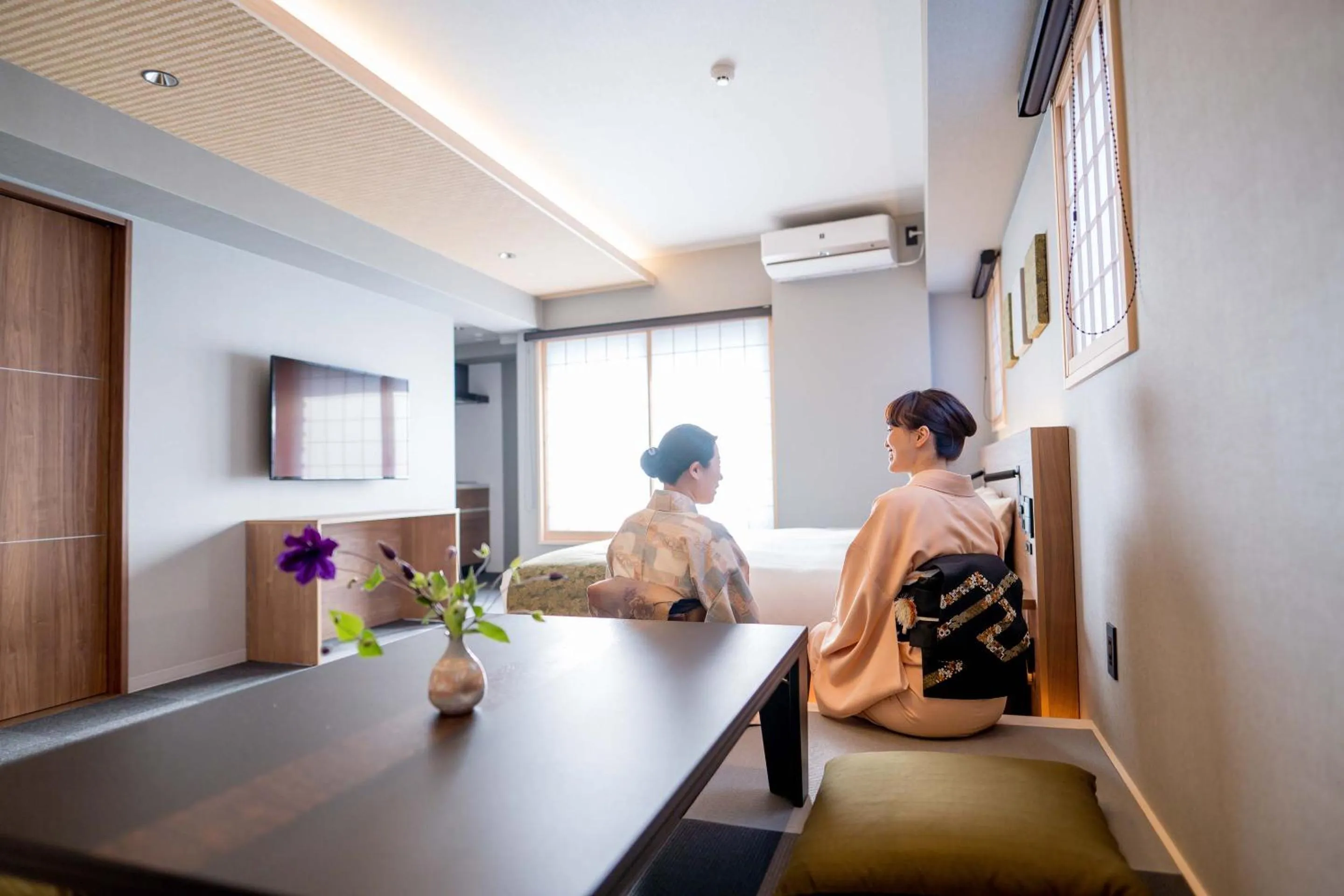 Living room in RESI STAY Hotel Sun Chlorella