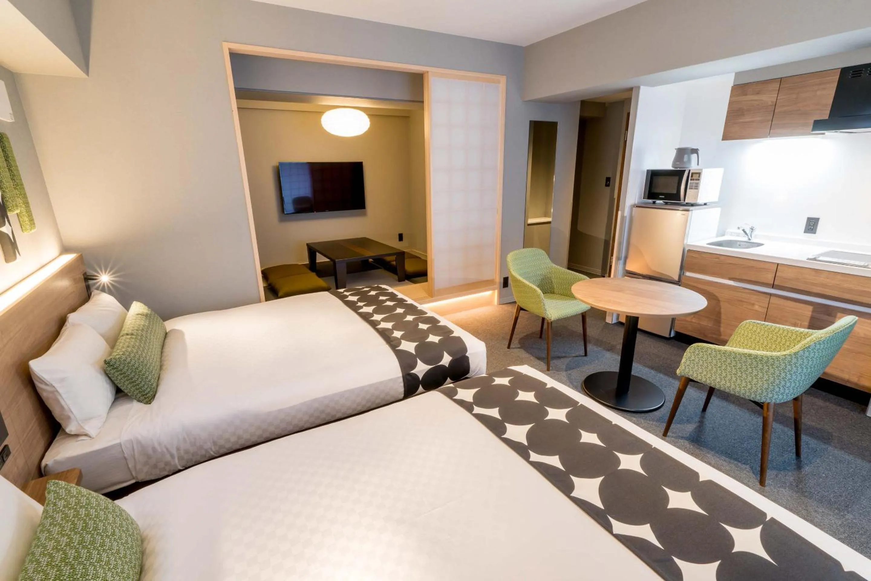 Photo of the whole room, Bed in RESI STAY Hotel Sun Chlorella